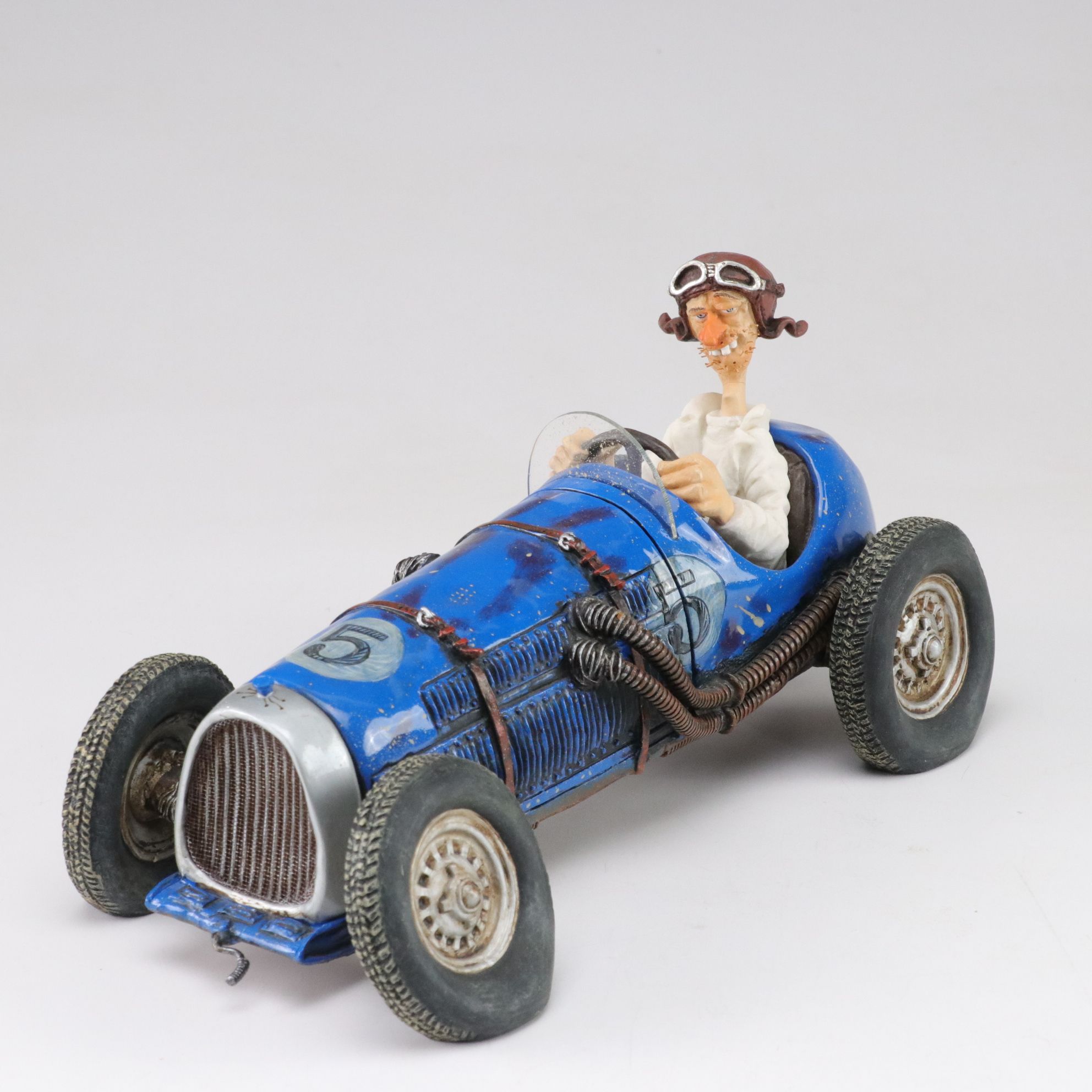 Guillermo Forchino "The Blue Hurricane" Figurine, 2004