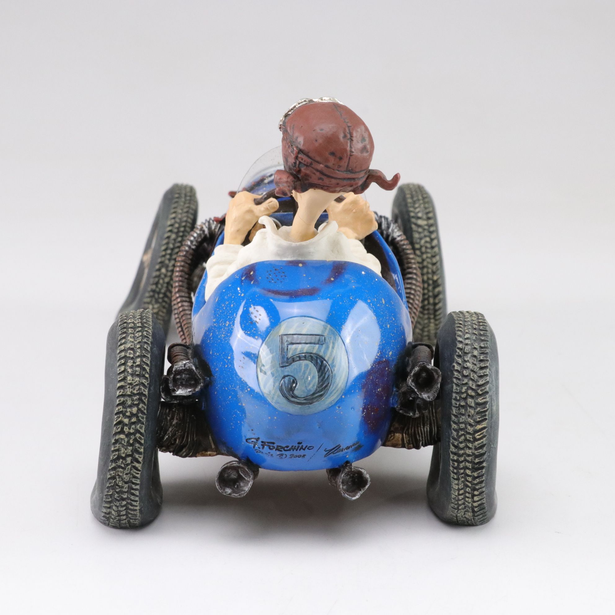 Guillermo Forchino "The Blue Hurricane" Figurine, 2004
