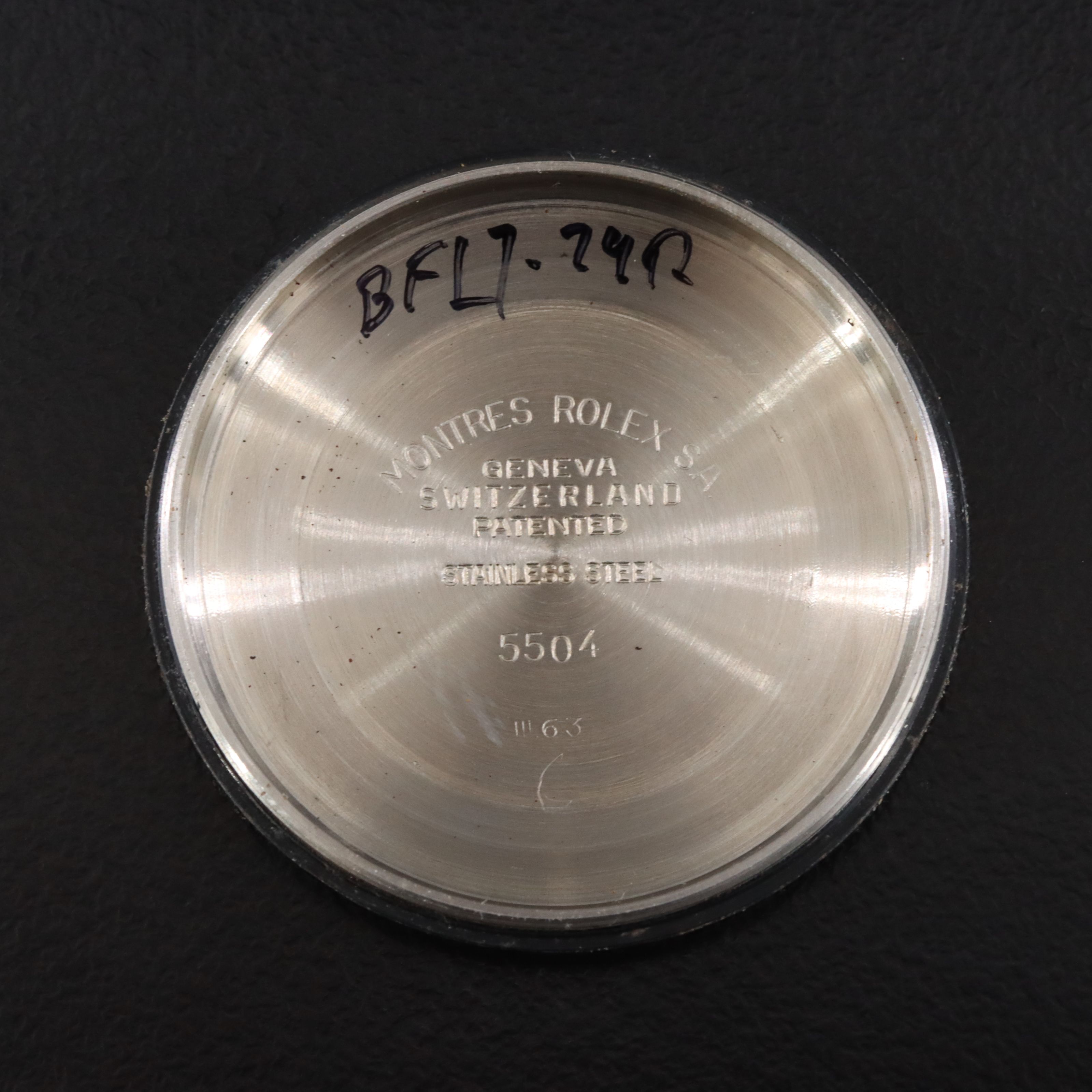 Rolex Air-King "Super Precision" U.S.S. Enterprise Vintage Watch c.1963