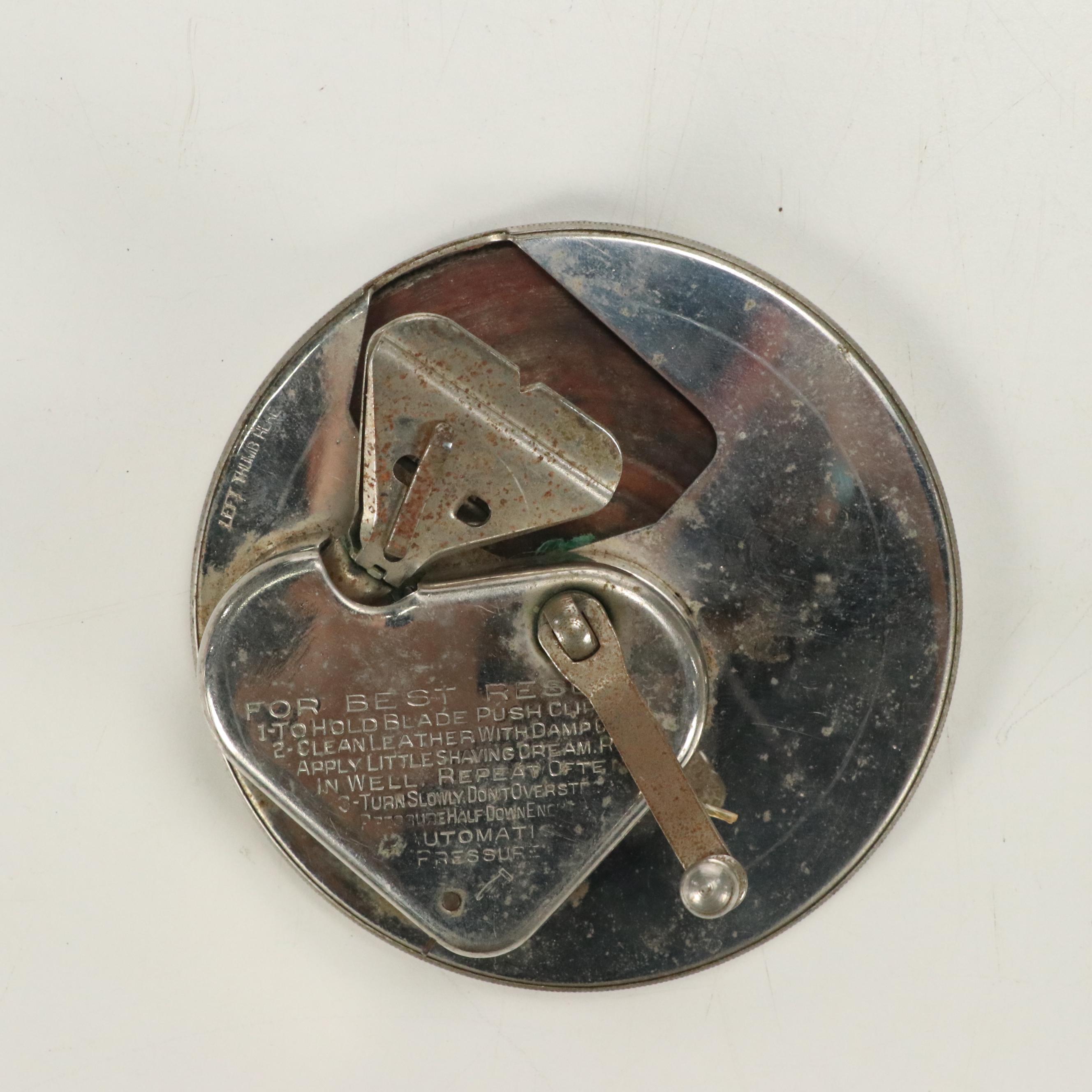 Victorian Razor Strap with Gillette Gem Razor, Rolls-Razor and More