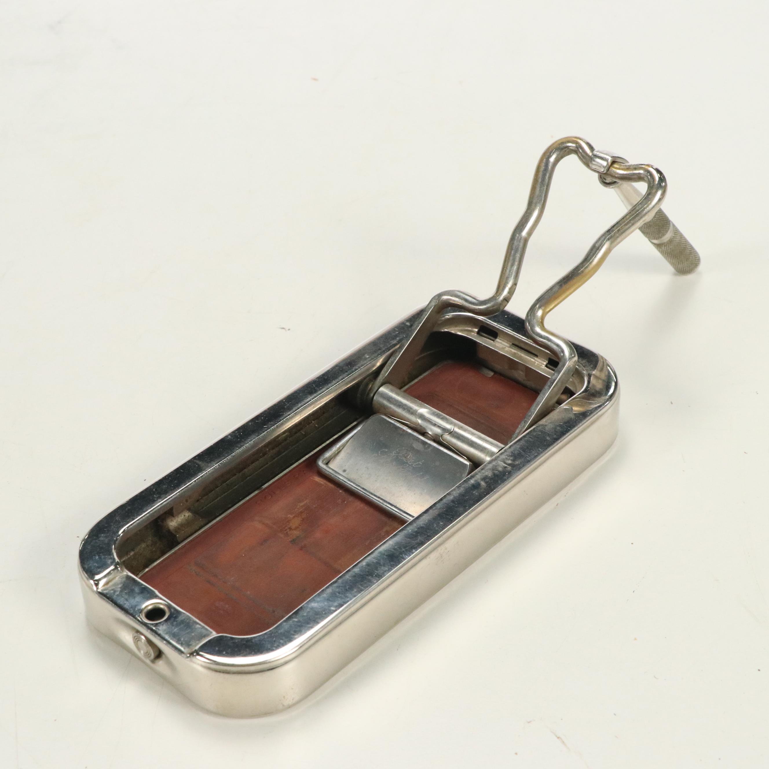 Victorian Razor Strap with Gillette Gem Razor, Rolls-Razor and More