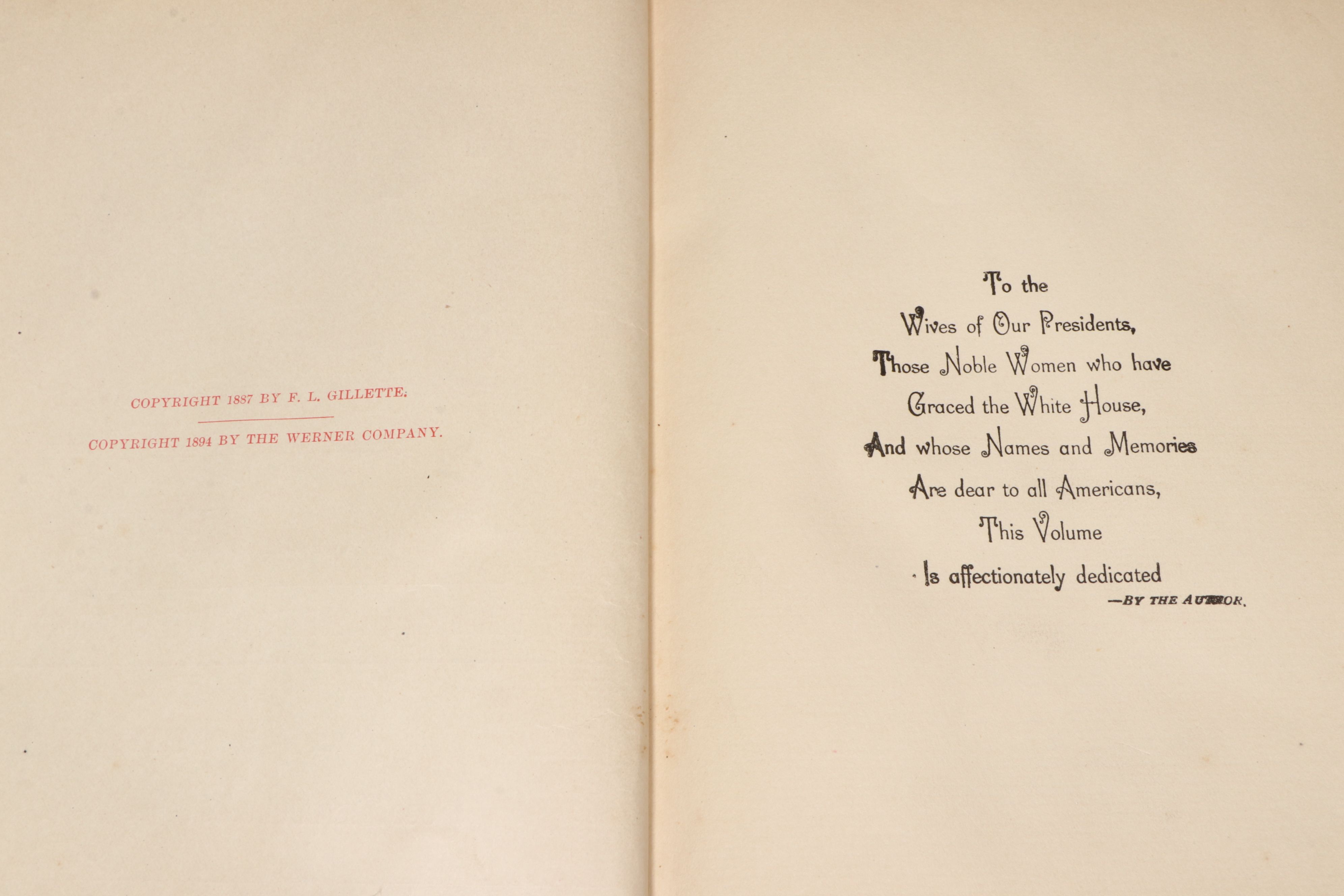 "The White House Cook Book" by Hugo Ziemann and Fanny L. Gillette, 1894