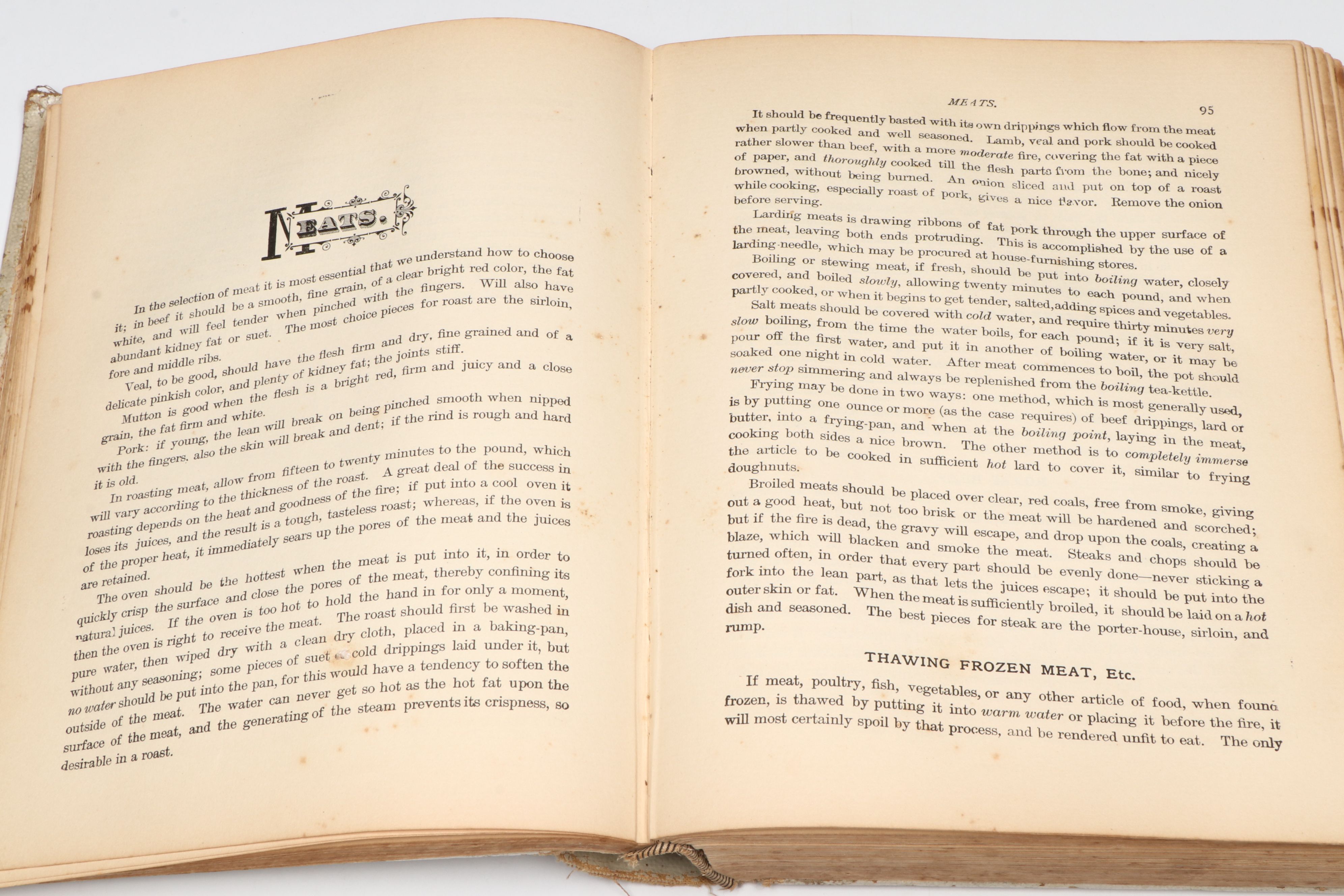 "The White House Cook Book" by Hugo Ziemann and Fanny L. Gillette, 1894