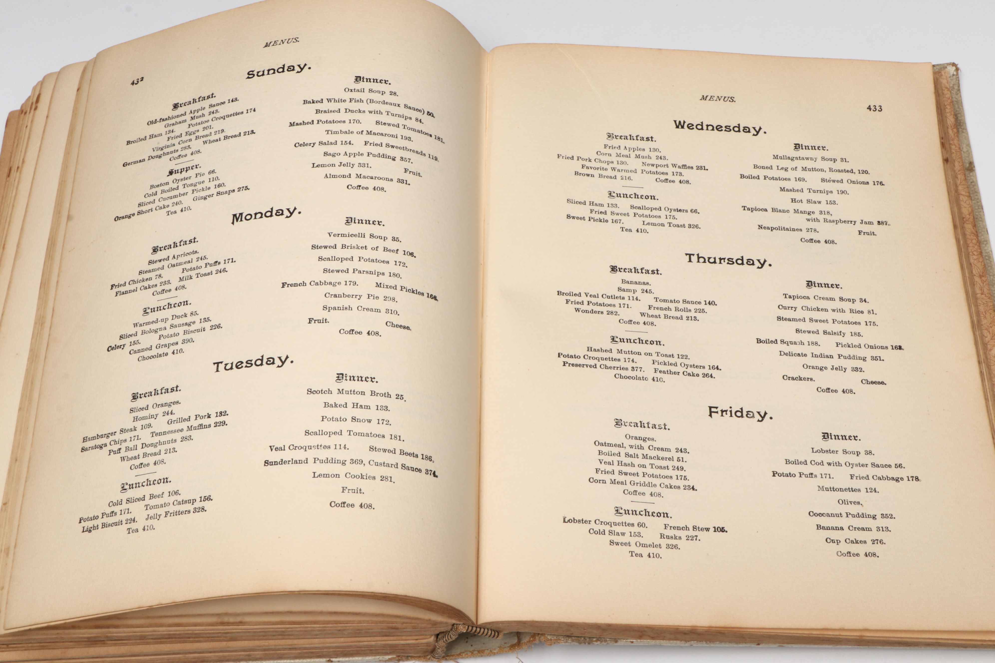 "The White House Cook Book" by Hugo Ziemann and Fanny L. Gillette, 1894