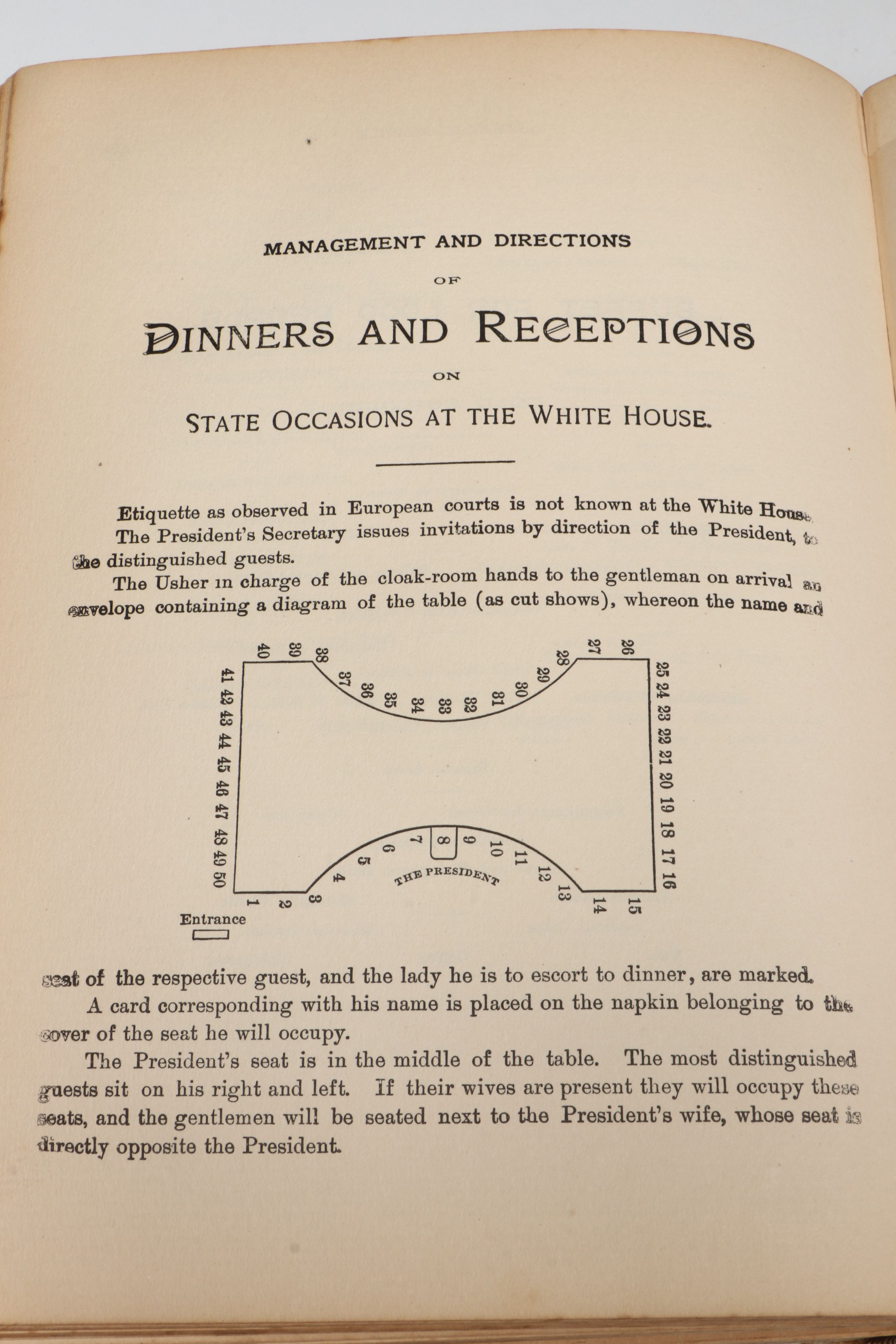 "The White House Cook Book" by Hugo Ziemann and Fanny L. Gillette, 1894