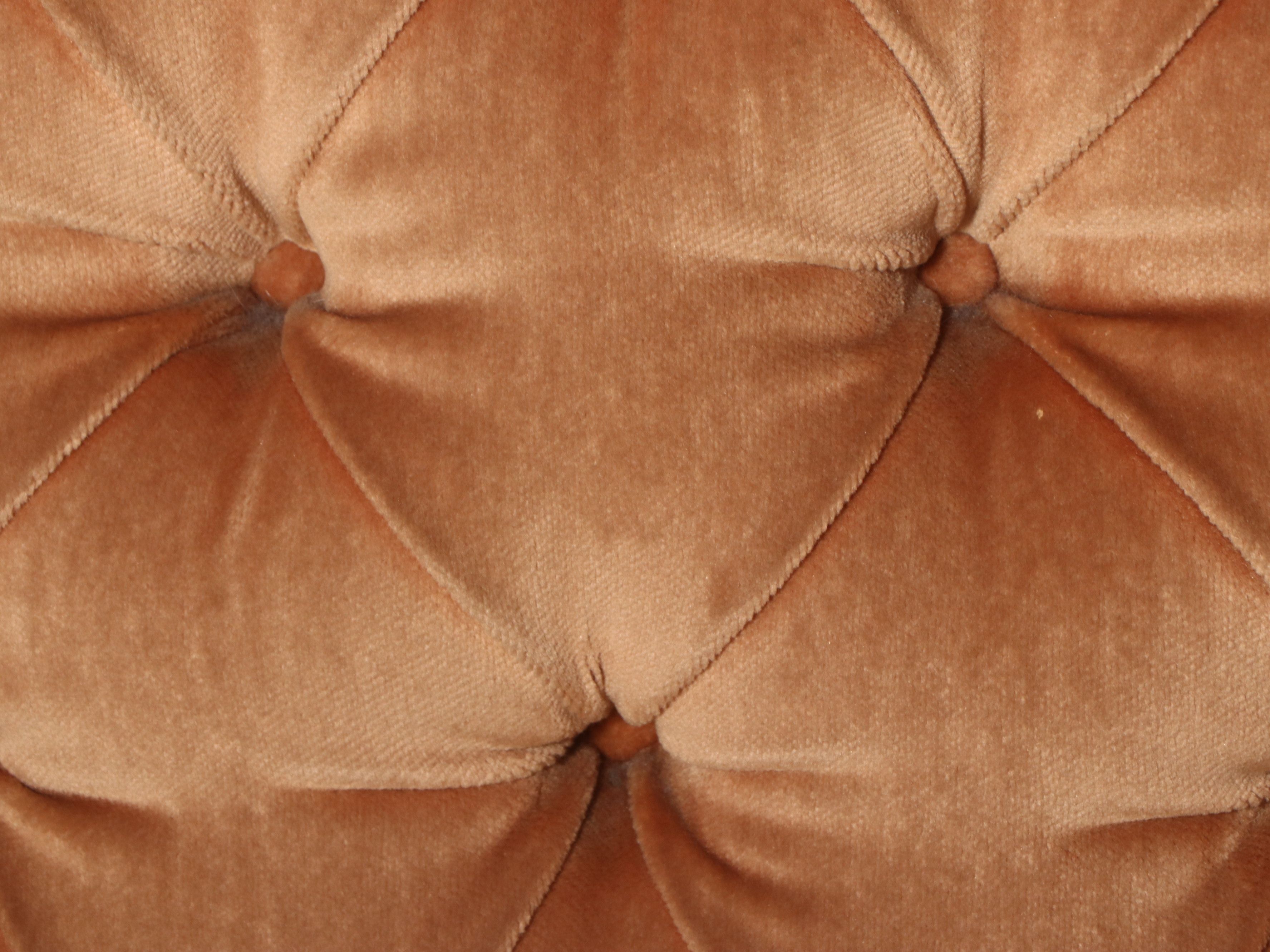 Queen Anne Style Button-Tufted Wingback Armchair, Late 20th Century