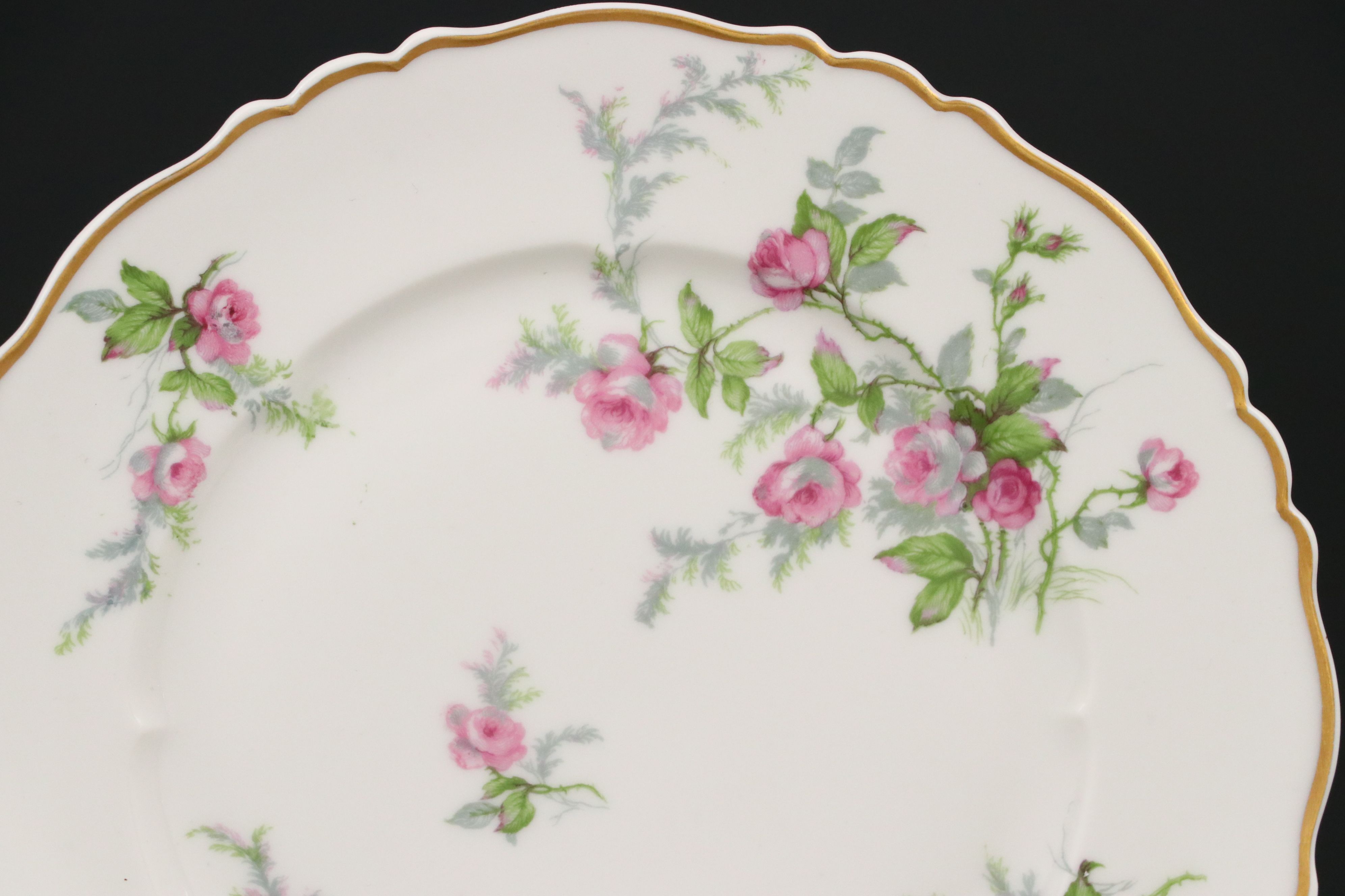 Haviland "Sylvia" Porcelain Dinnerware and Tea Service, Late 19th/ Early 20th C.