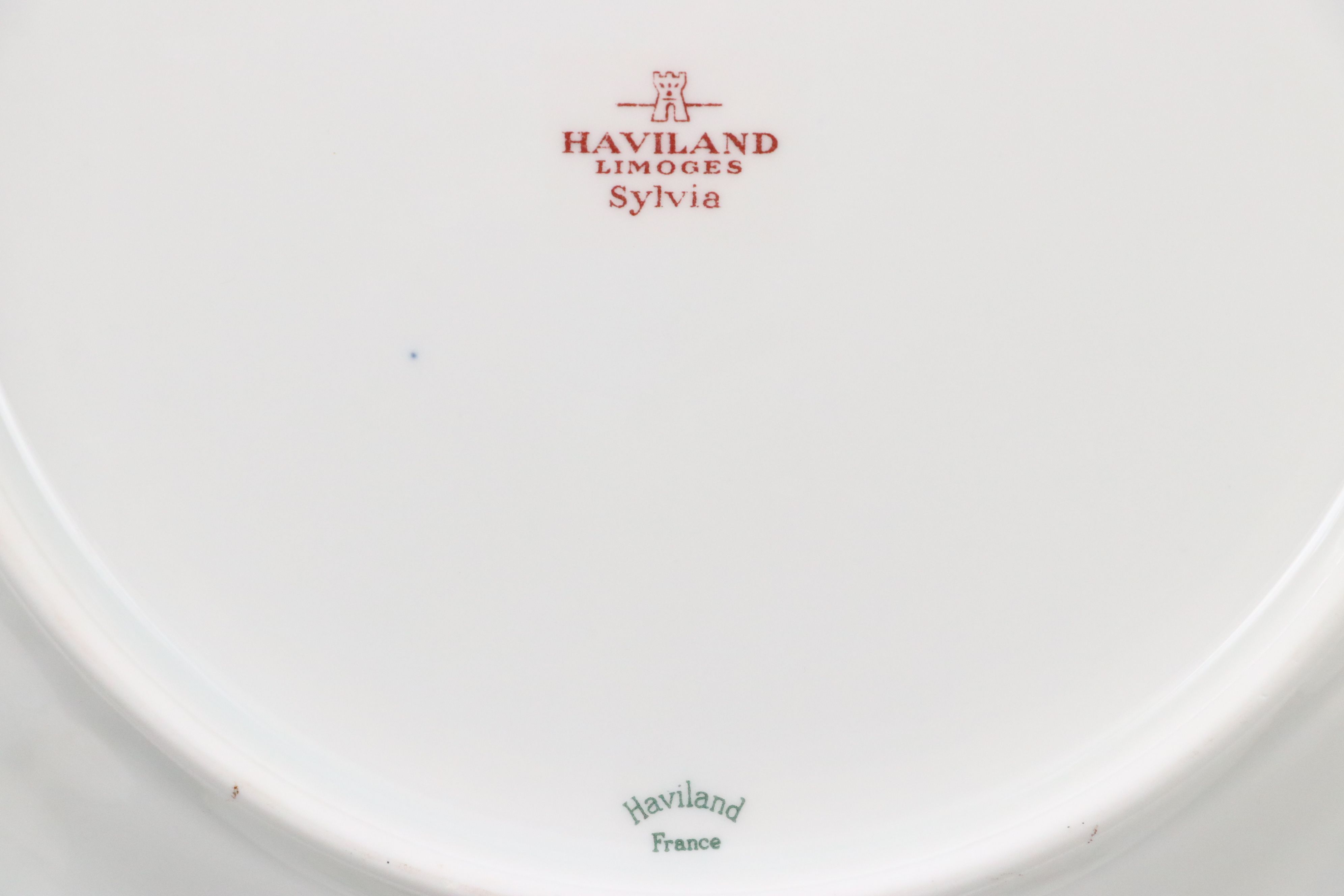 Haviland "Sylvia" Porcelain Dinnerware and Tea Service, Late 19th/ Early 20th C.