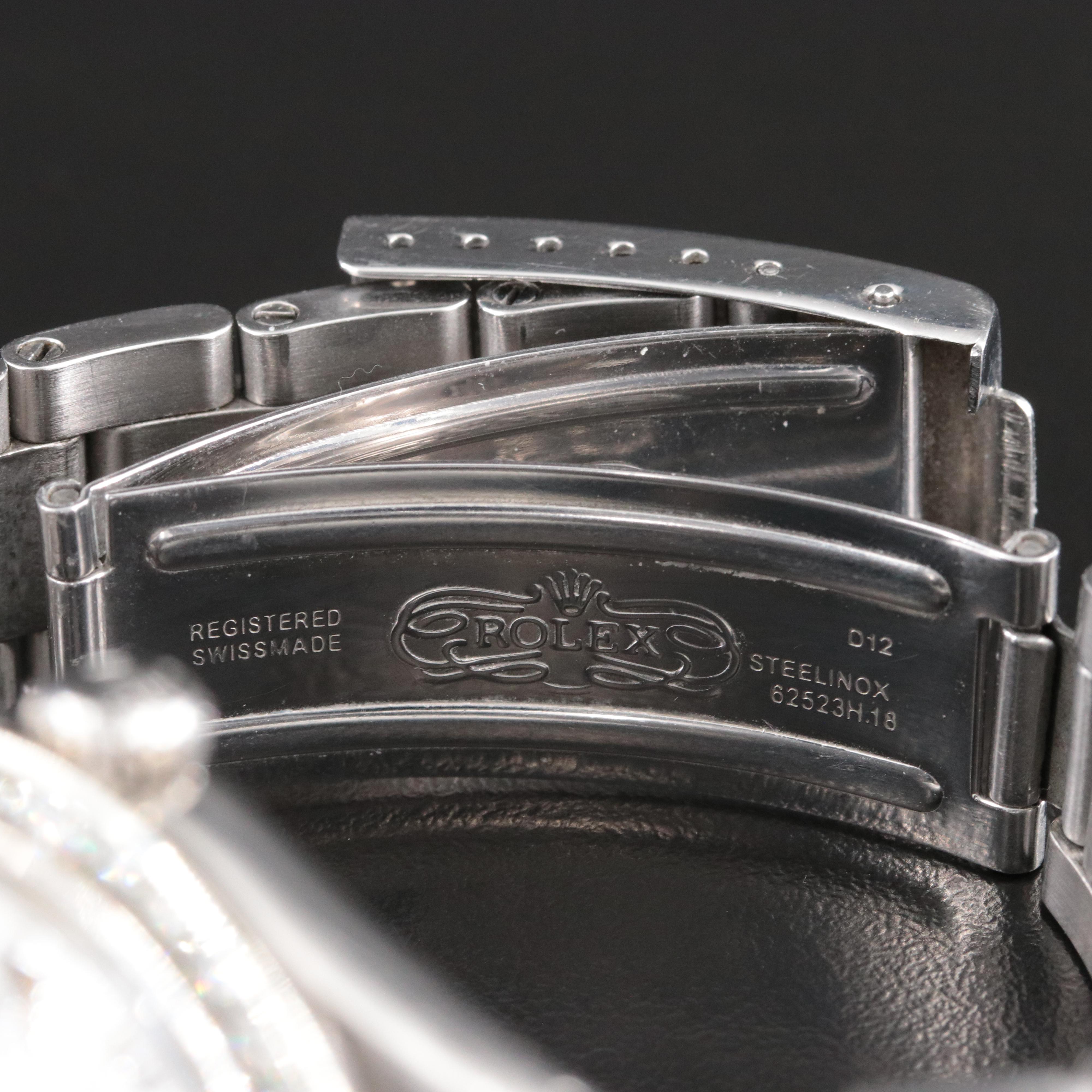 Rolex Datejust 16013 Custom Diamond Watch c.1987