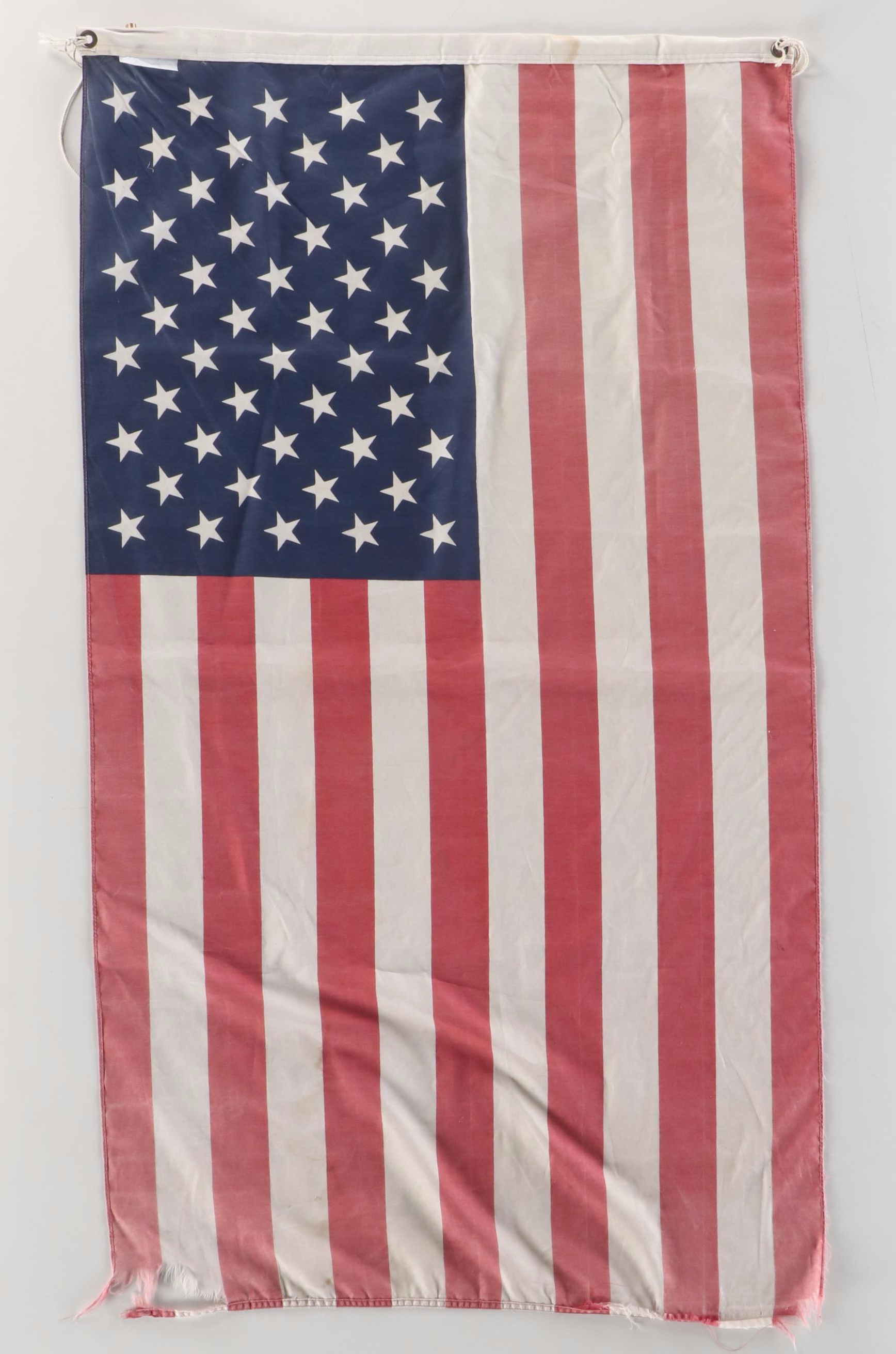 American Flags in Vintage Everlite Chest