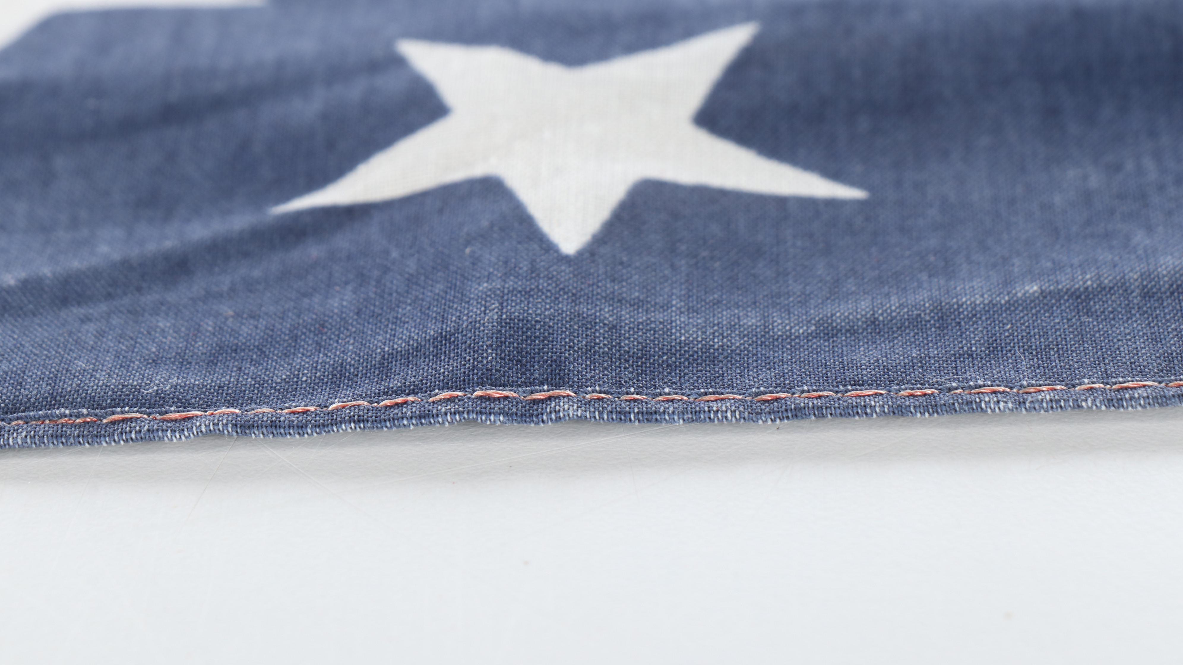 American Flags in Vintage Everlite Chest