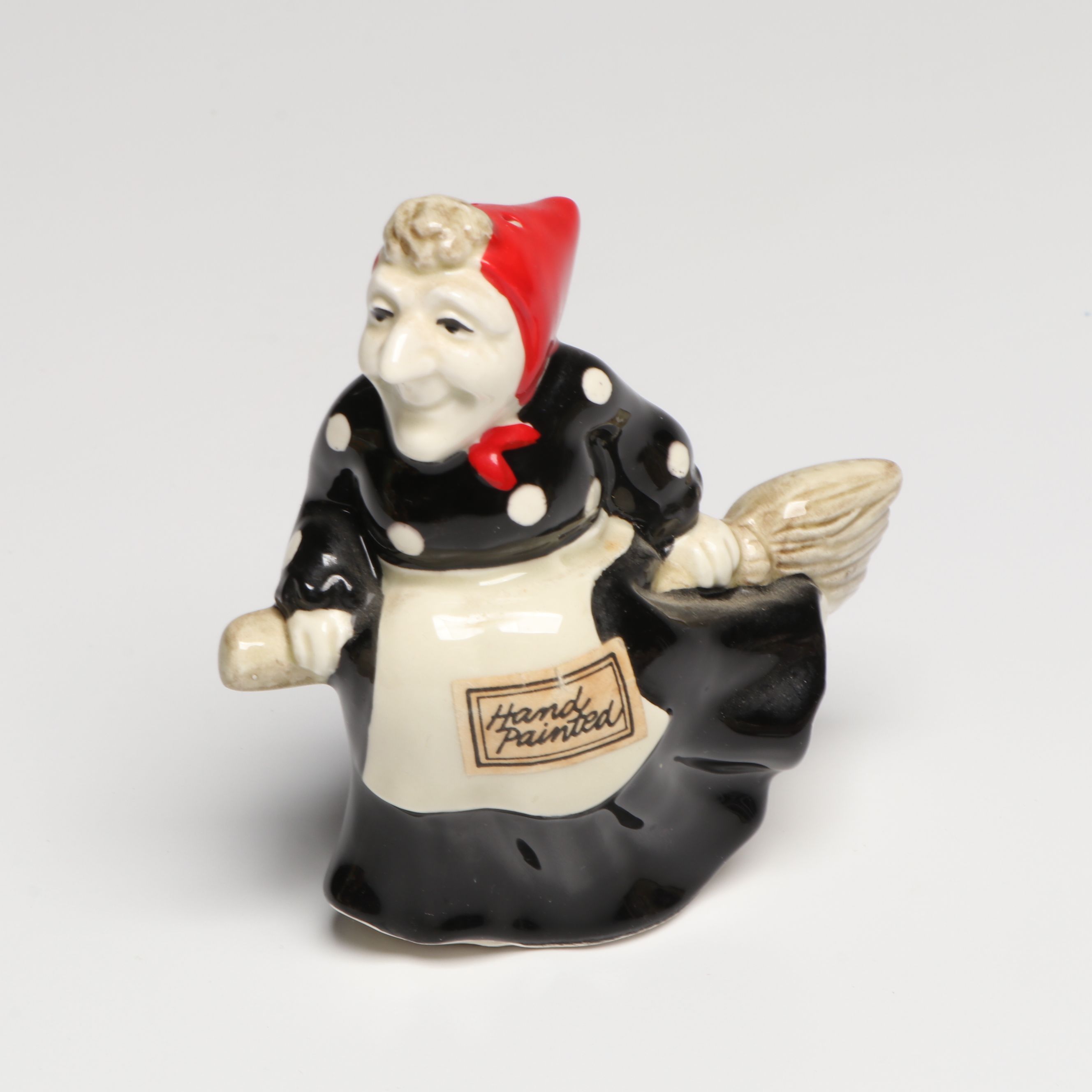 Kitchen Witch Shakers with More Ceramic Novelty Salt and Pepper Shakers