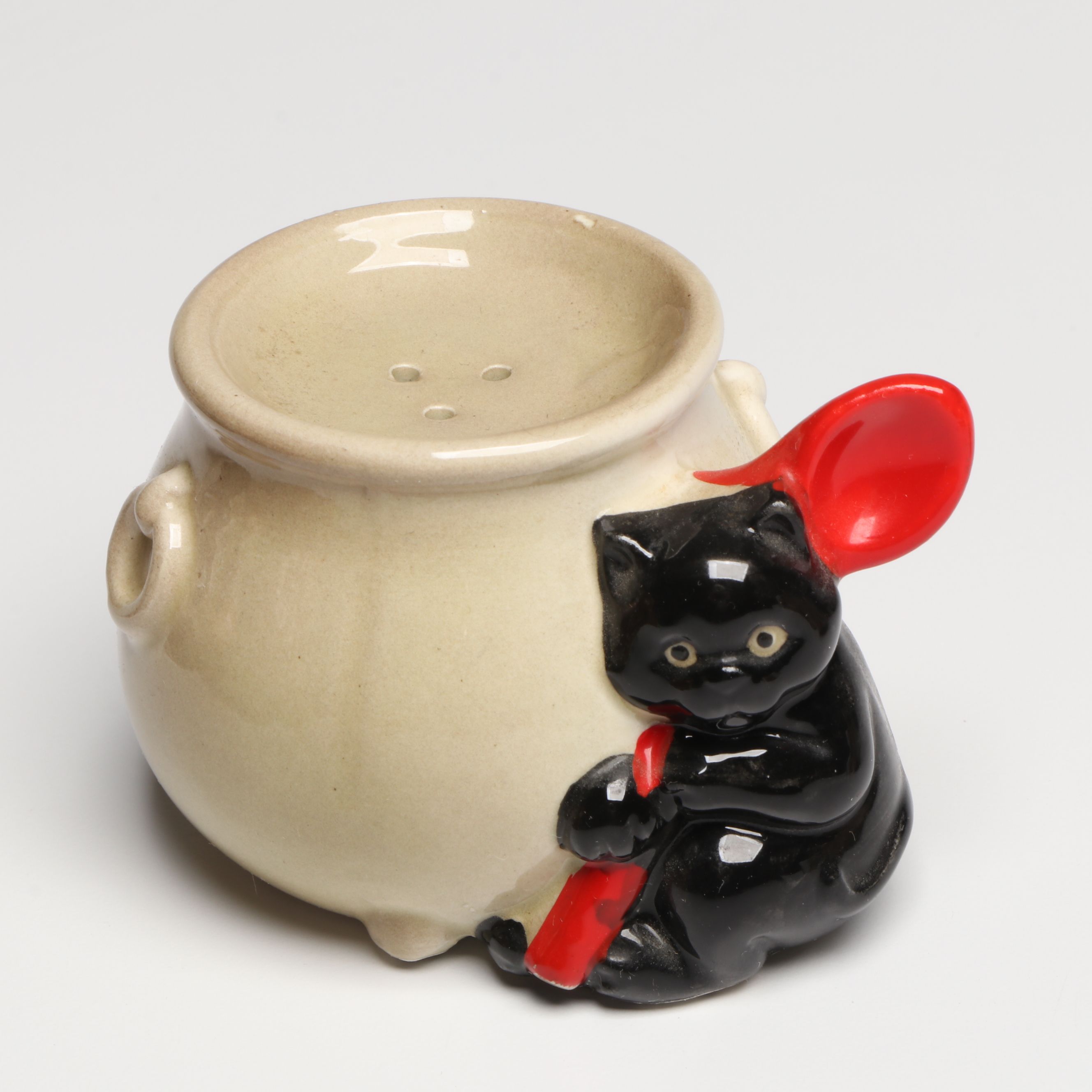 Kitchen Witch Shakers with More Ceramic Novelty Salt and Pepper Shakers