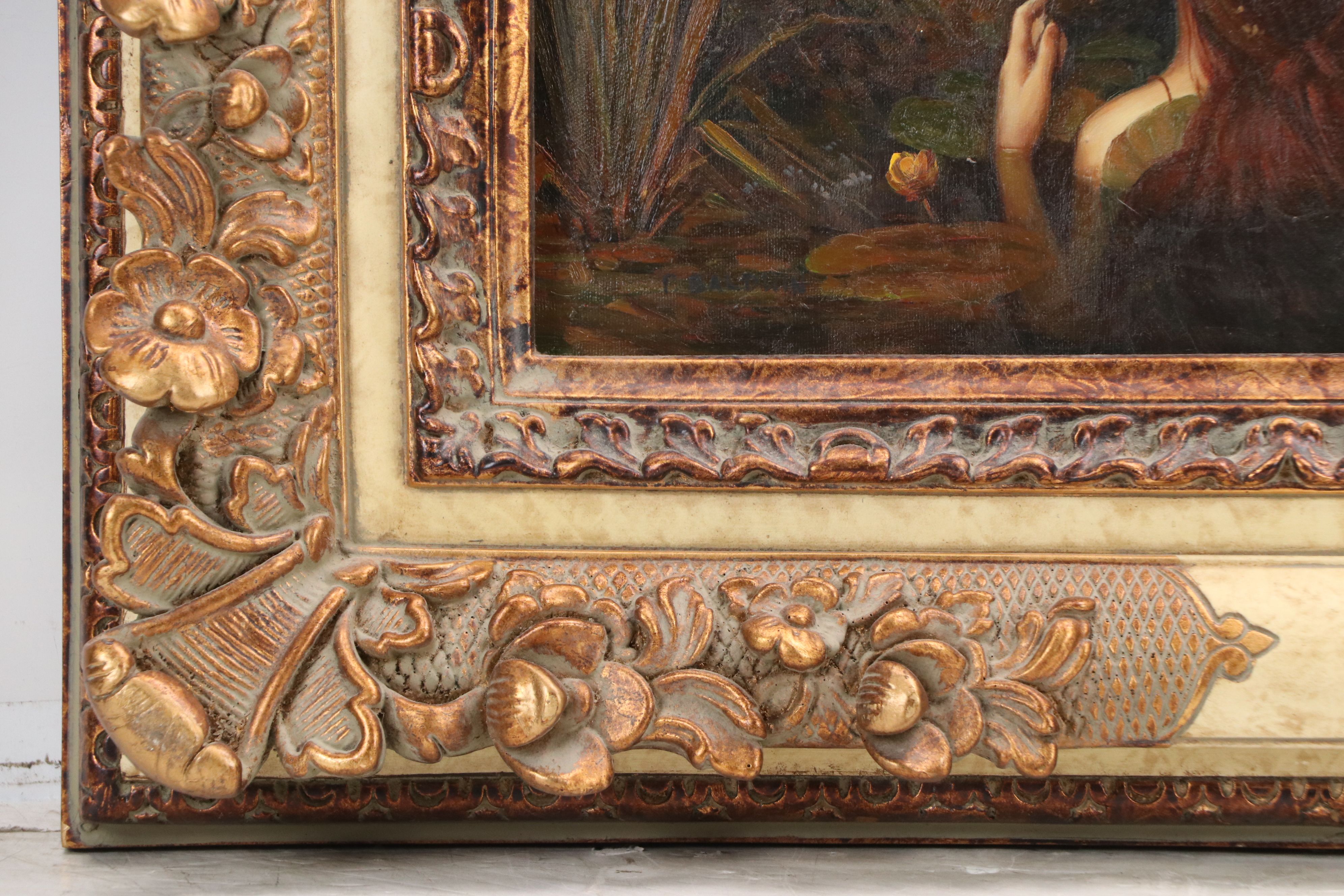 Copy Oil Painting After John William Waterhouse "Hylas and the Nymphs"