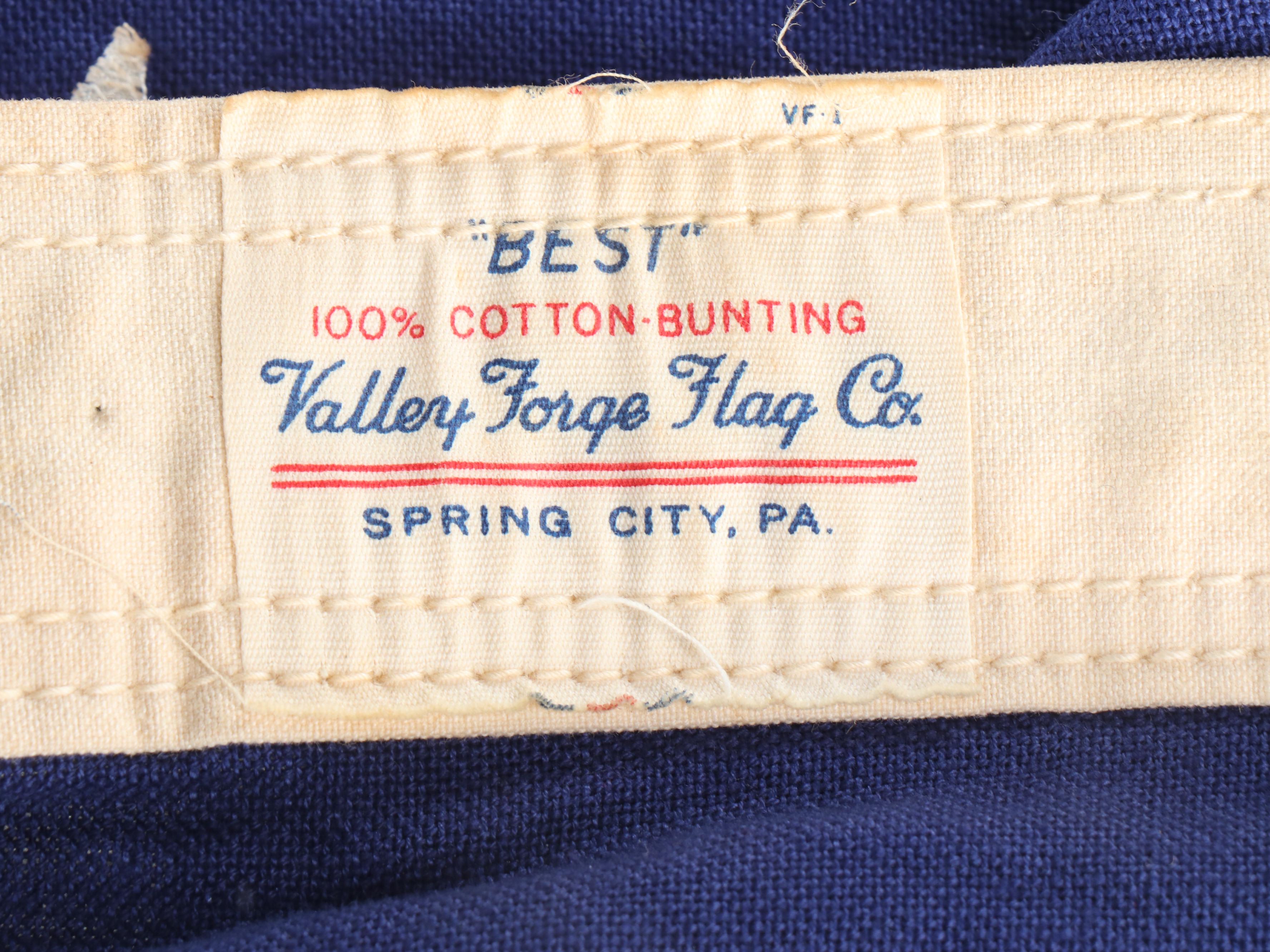 American Flags in Vintage Everlite Chest