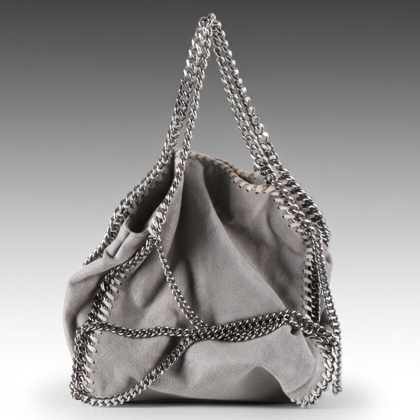 Stella McCartney Falabella Tote Bag in Faux Suede