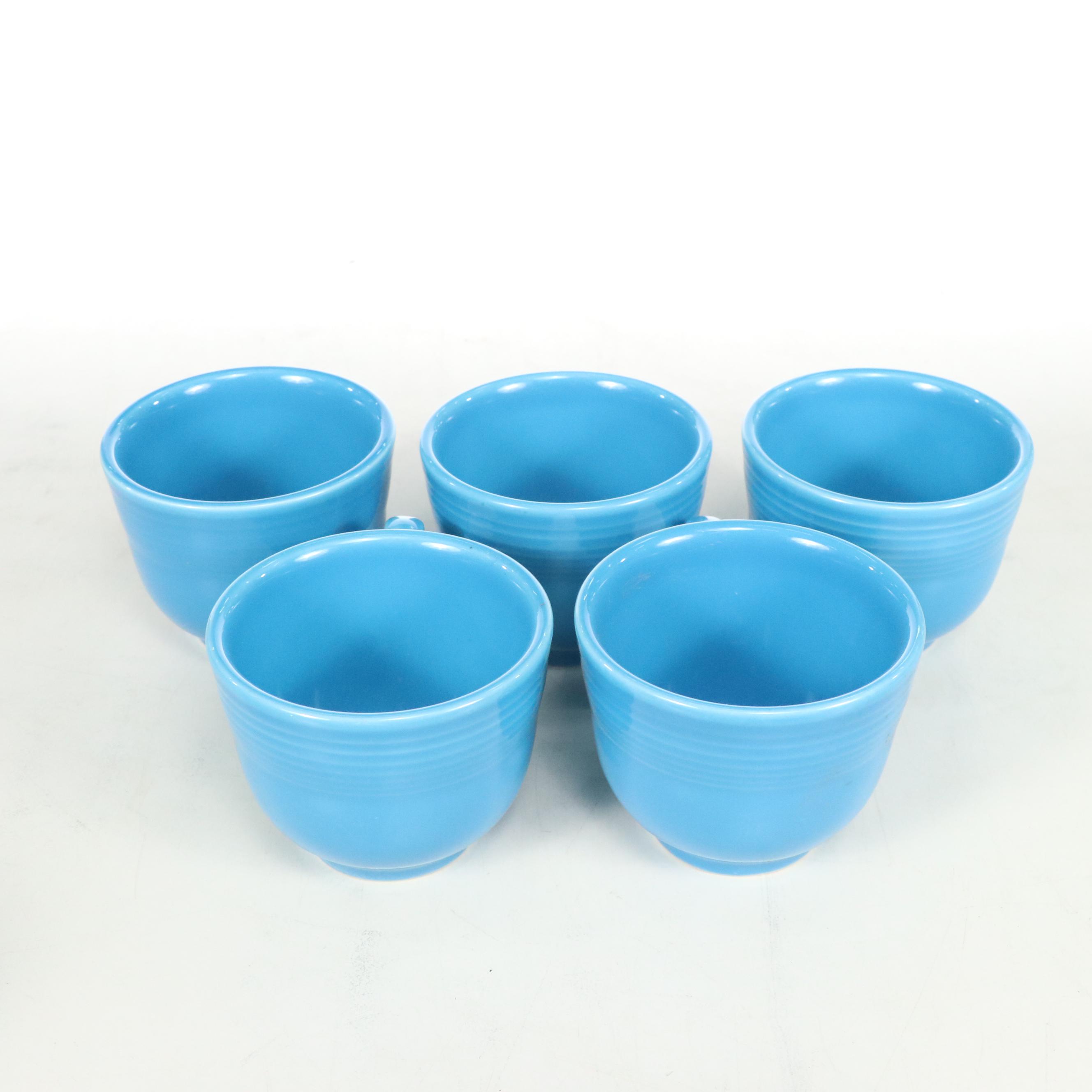 Homer Laughlin "Fiesta" and Mainstays Blue Ceramic Dinnerware