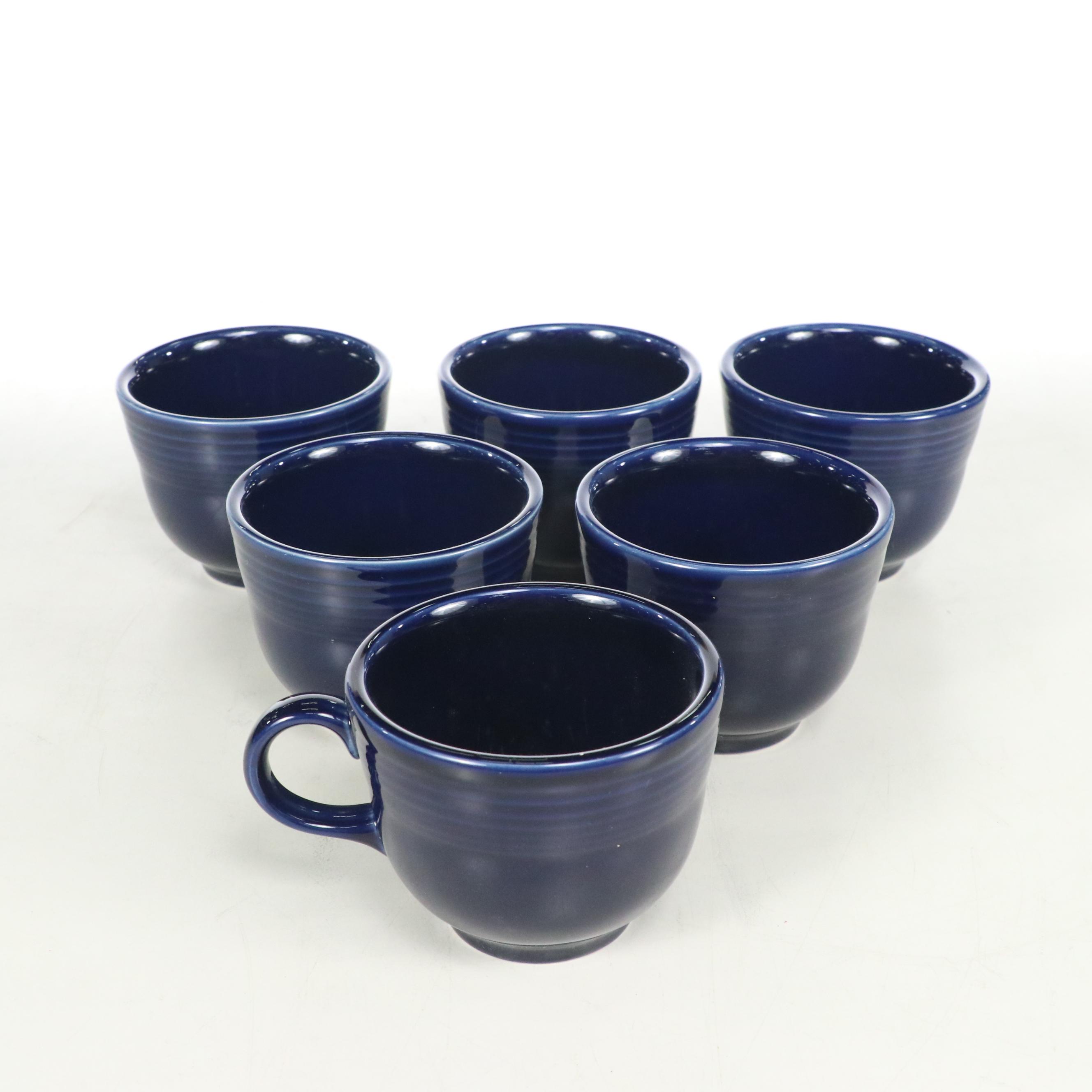 Homer Laughlin "Fiesta" and Mainstays Blue Ceramic Dinnerware