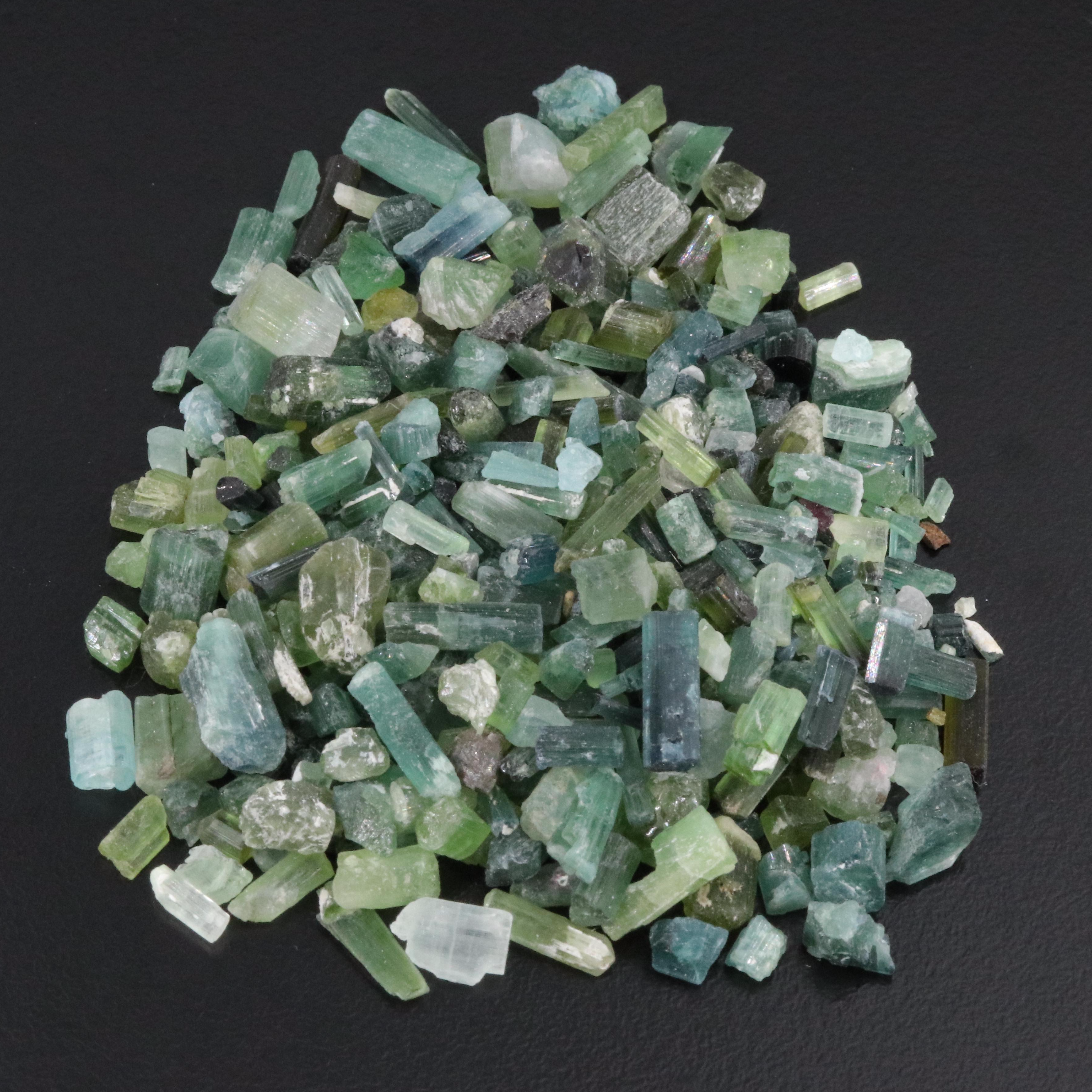 Loose 216.13 CTW Rough Tourmaline Lot