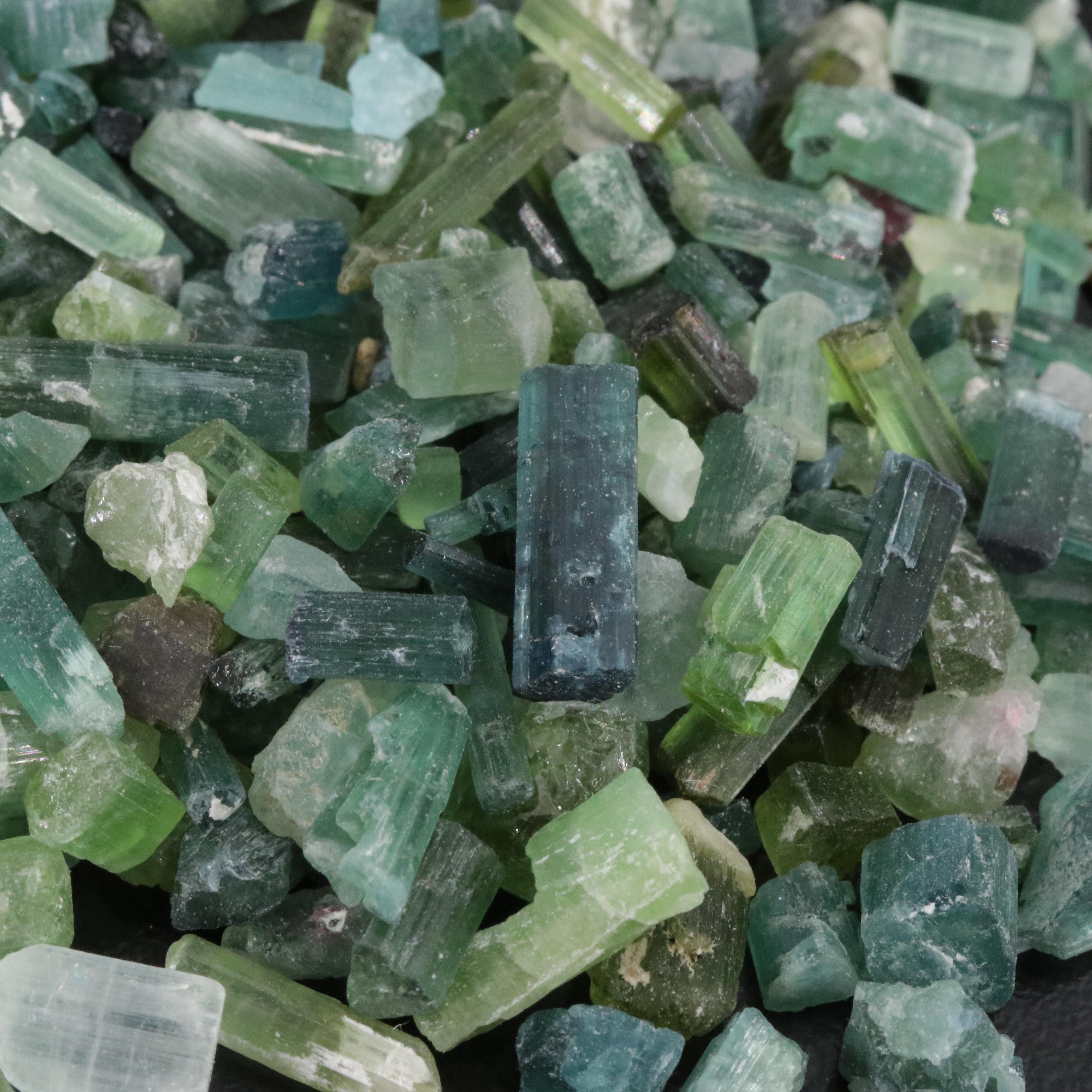 Loose 216.13 CTW Rough Tourmaline Lot
