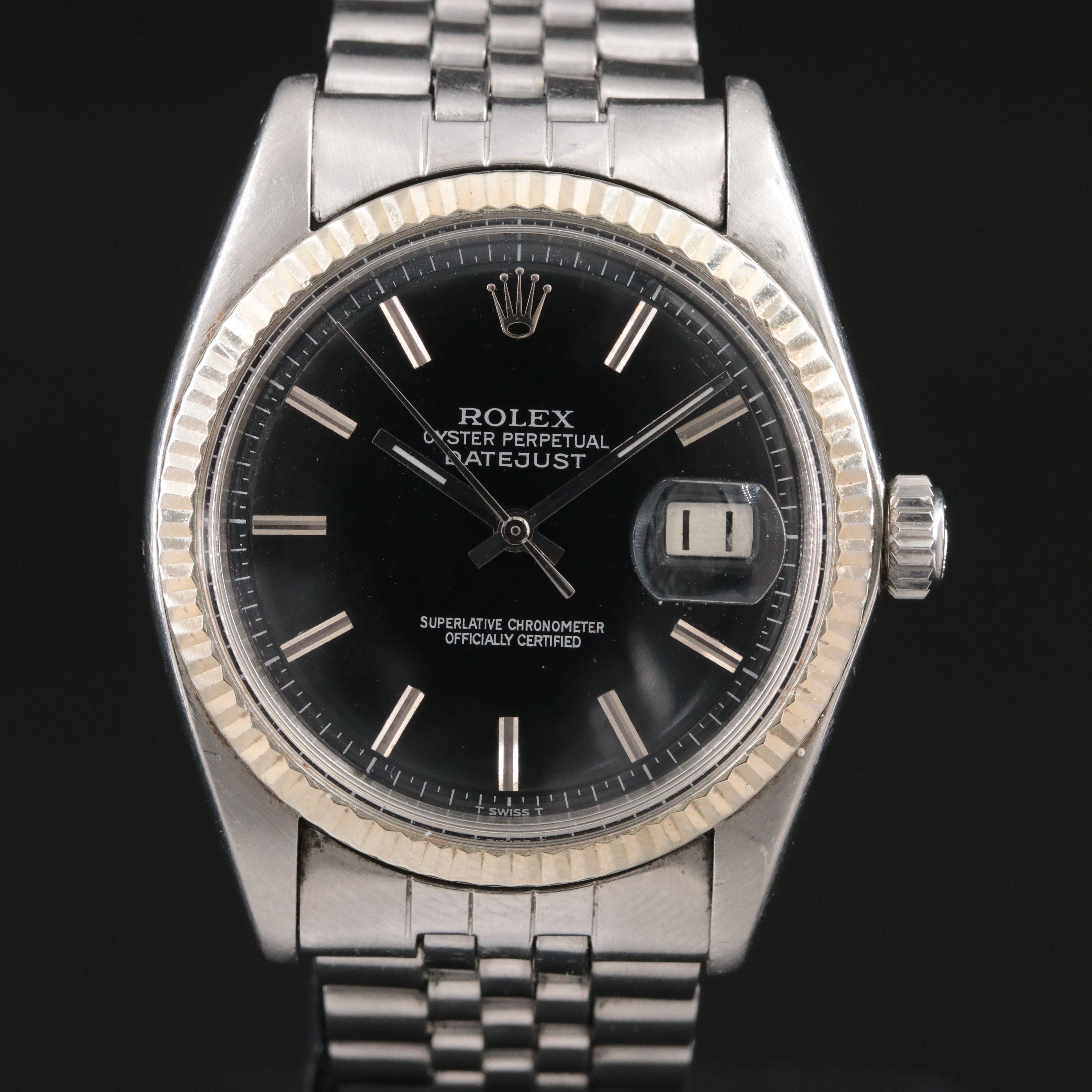 1972 Rolex Datejust 1601 Model Watch