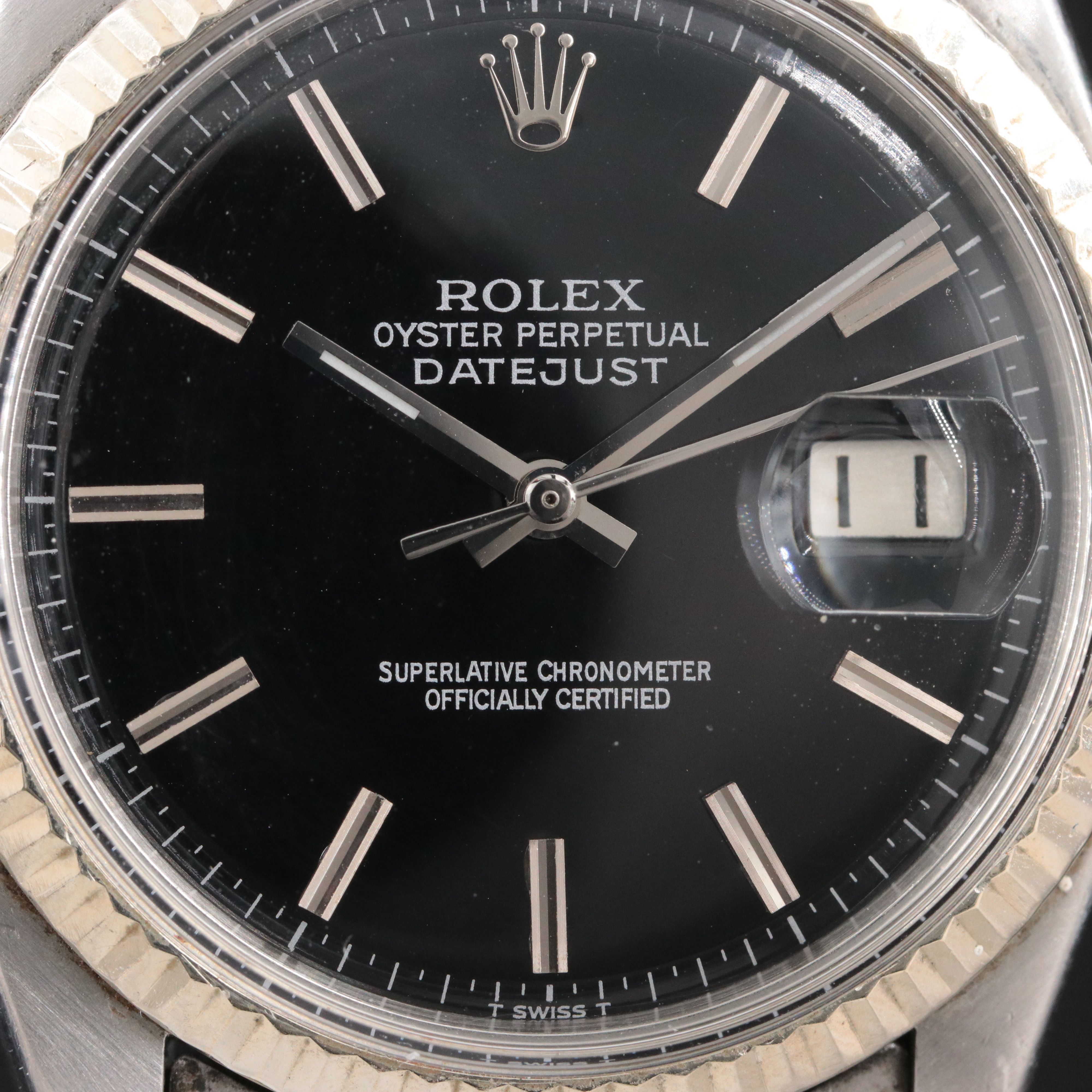 1972 Rolex Datejust 1601 Model Watch