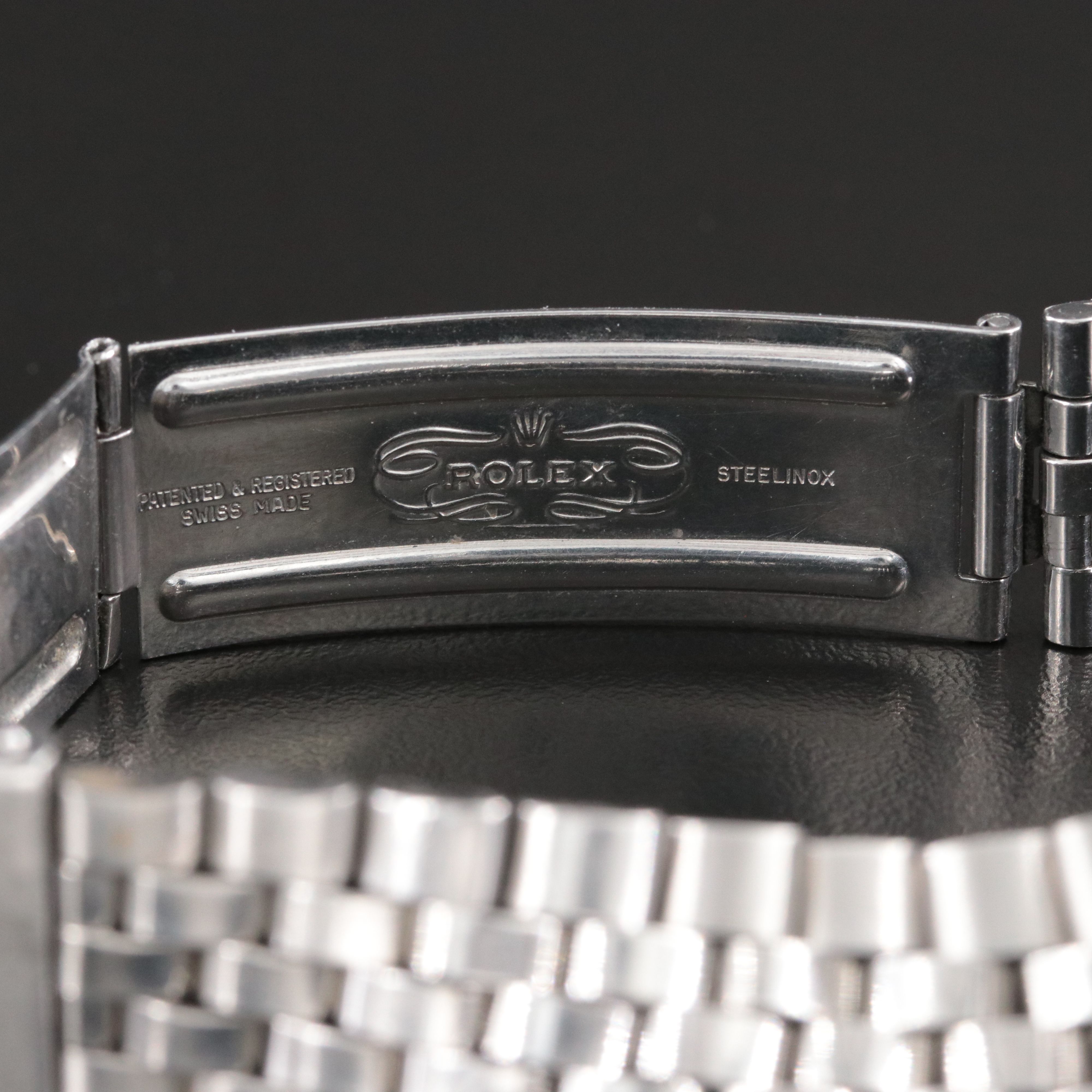 1972 Rolex Datejust 1601 Model Watch