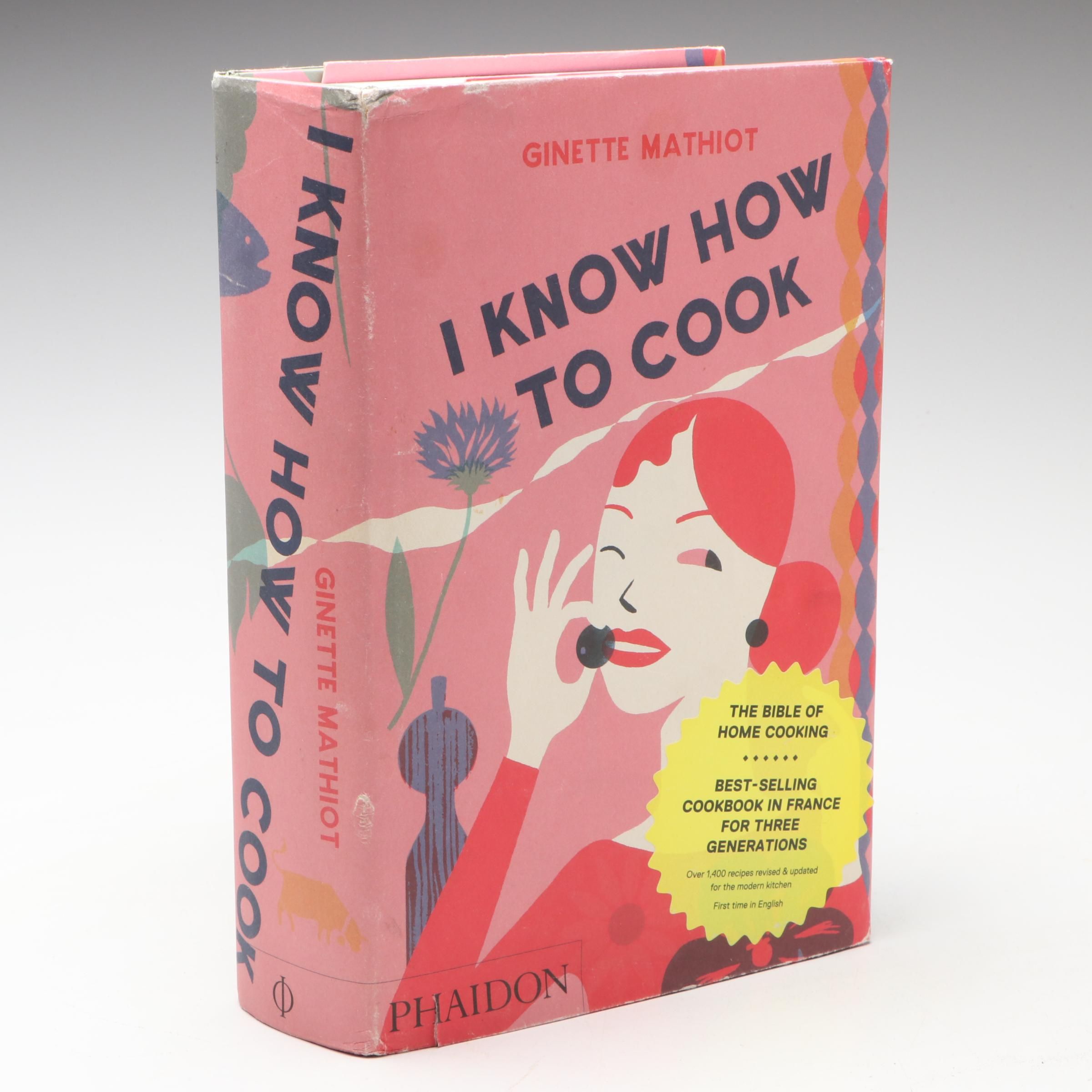 First English Language Edition "I Know How to Cook" by Ginette Mathiot, 2009