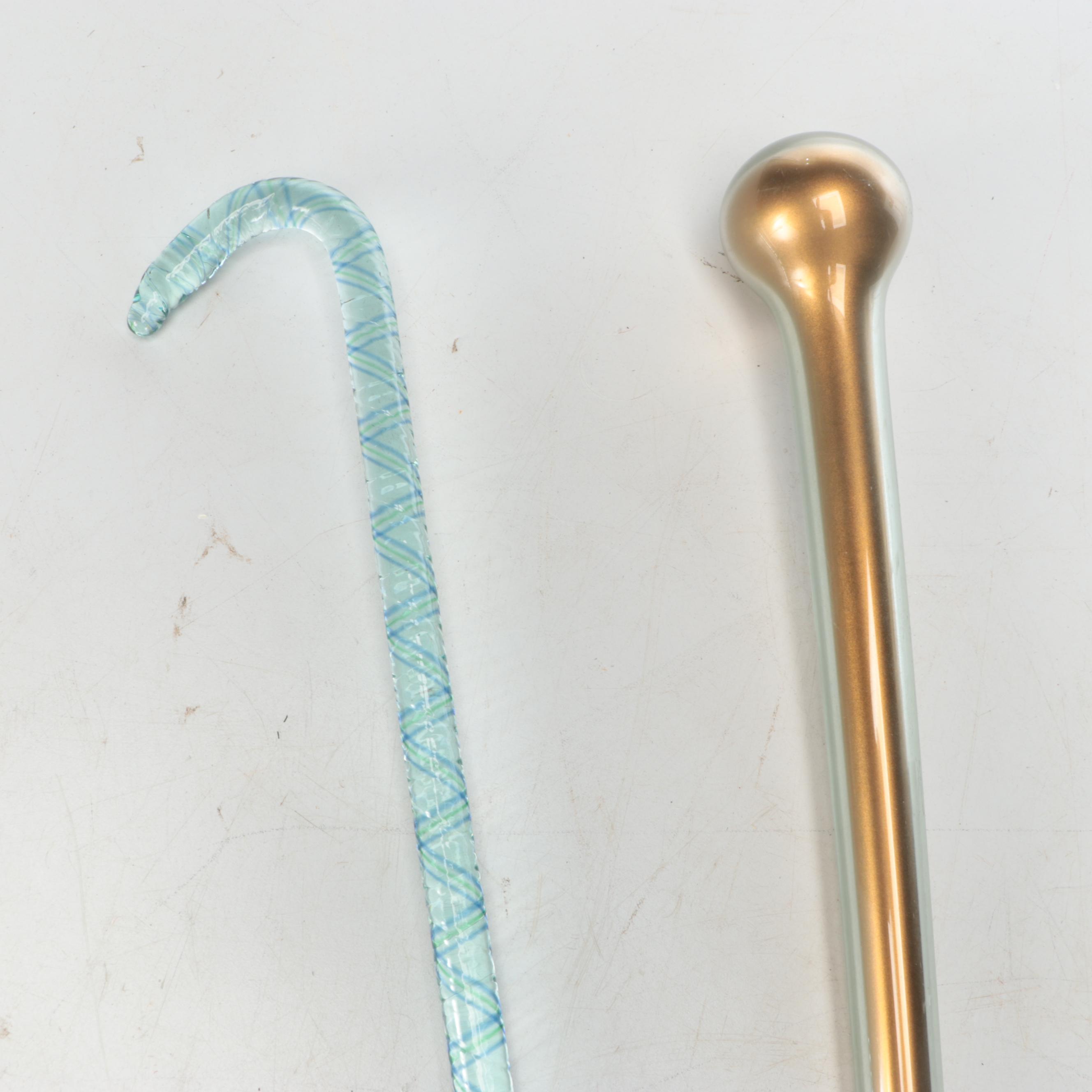 Handblown Art Glass Canes
