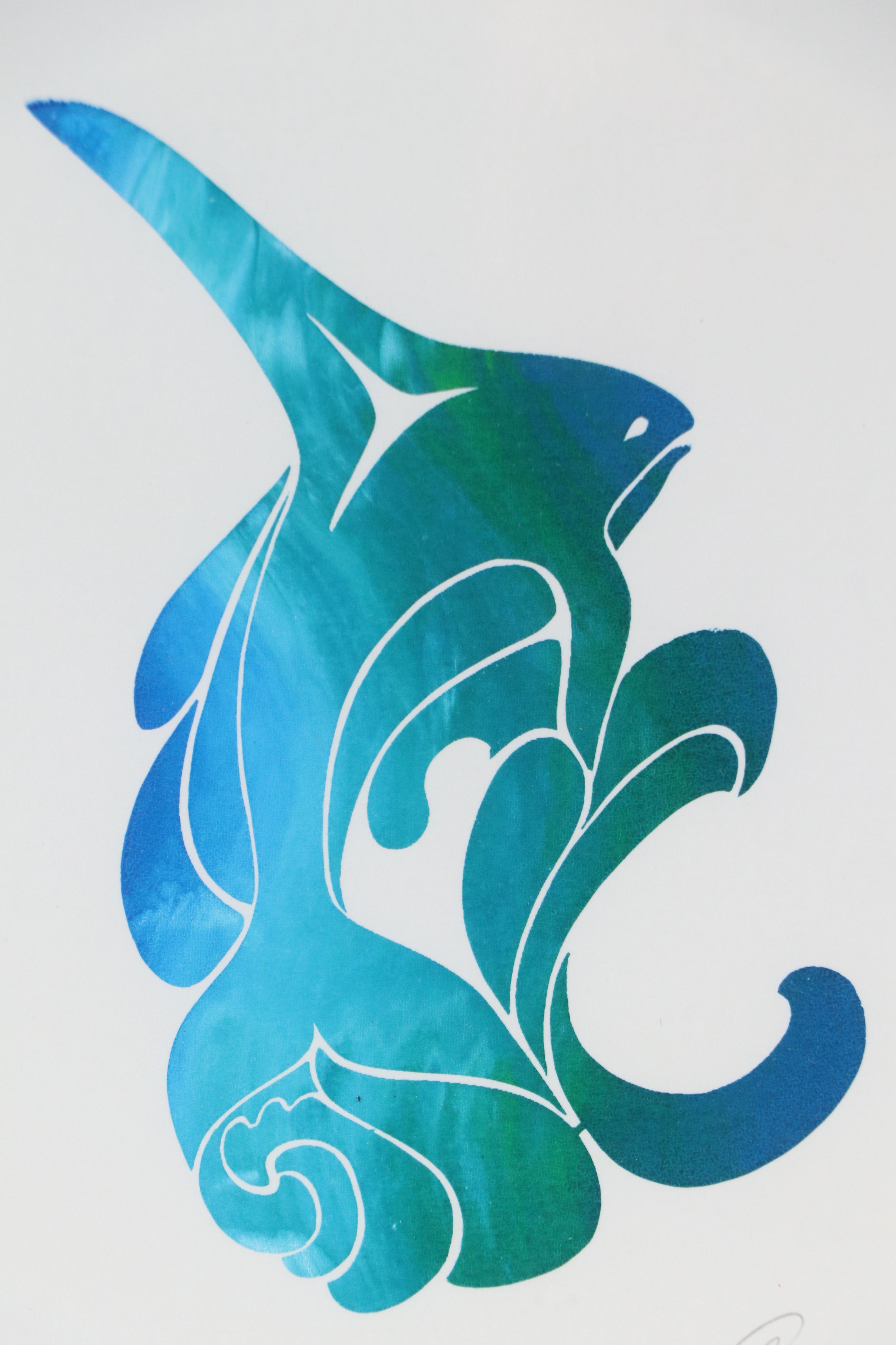 Tresham Gregg "Mystic Blend" Silkscreen "Orca"