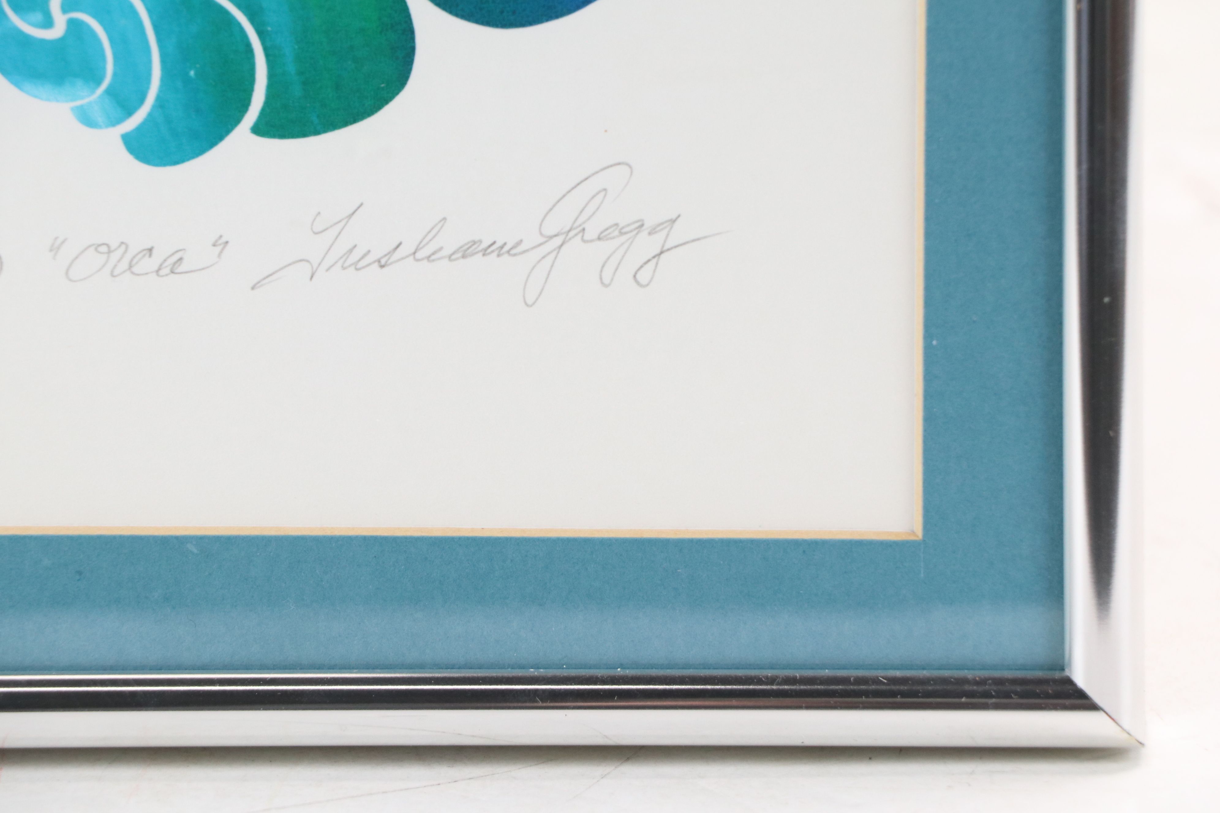 Tresham Gregg "Mystic Blend" Silkscreen "Orca"