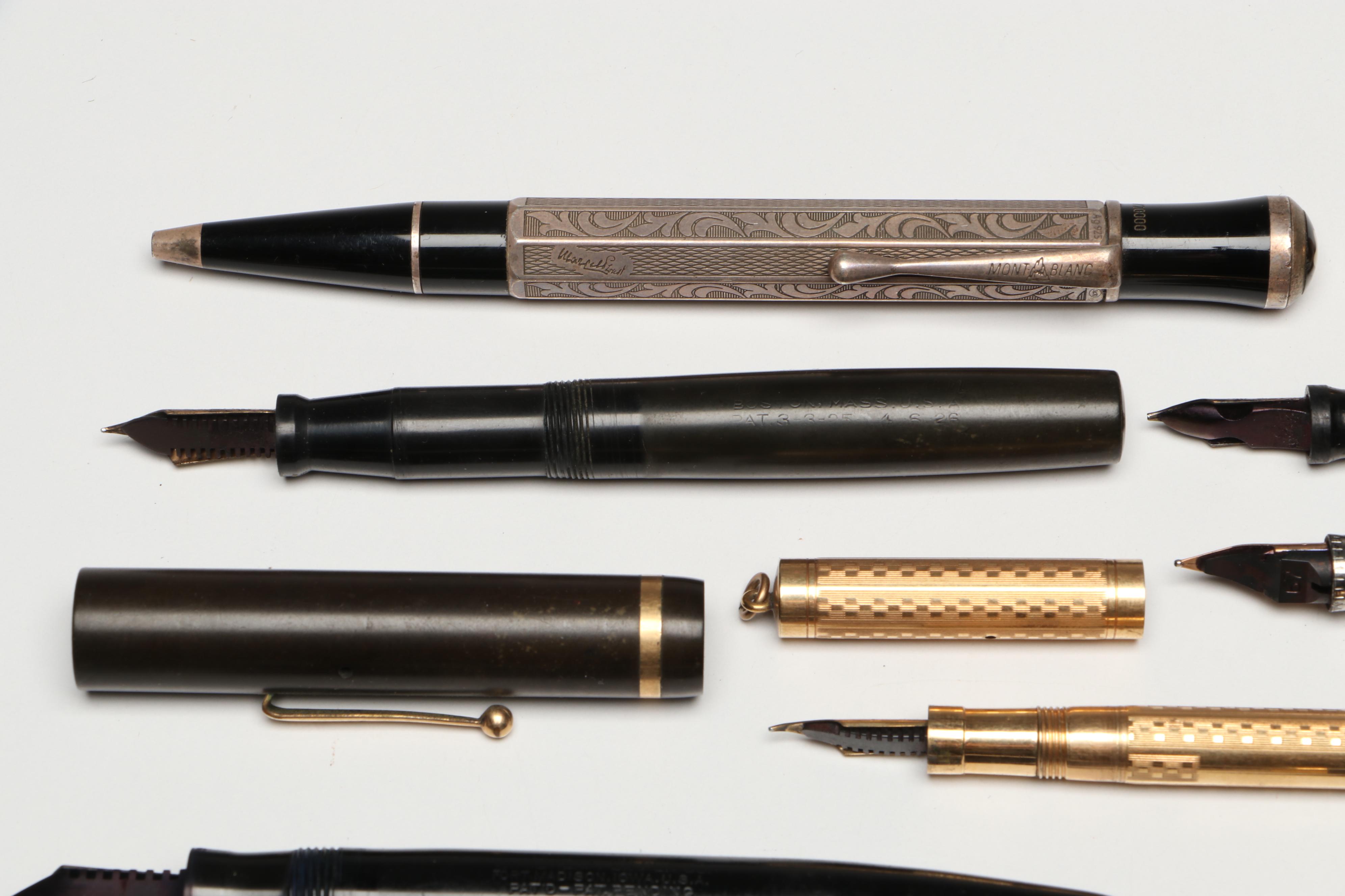 Montblanc Writers Edition "Marcel Proust" Ballpoint Pen and More
