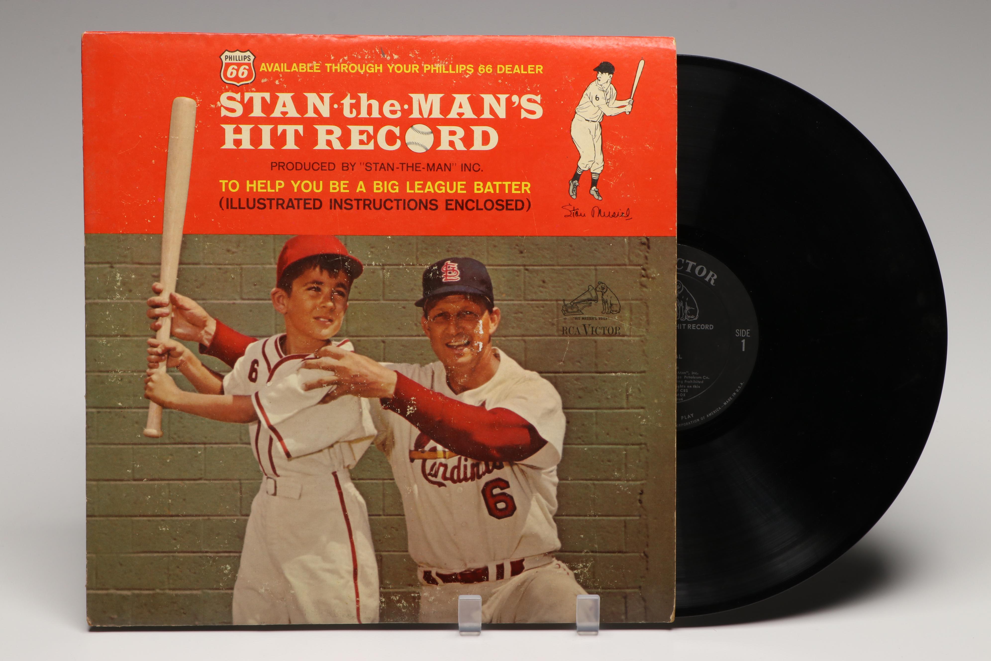 Cincinnati Reds 1975 World Championship Recording with More Vinyl Records