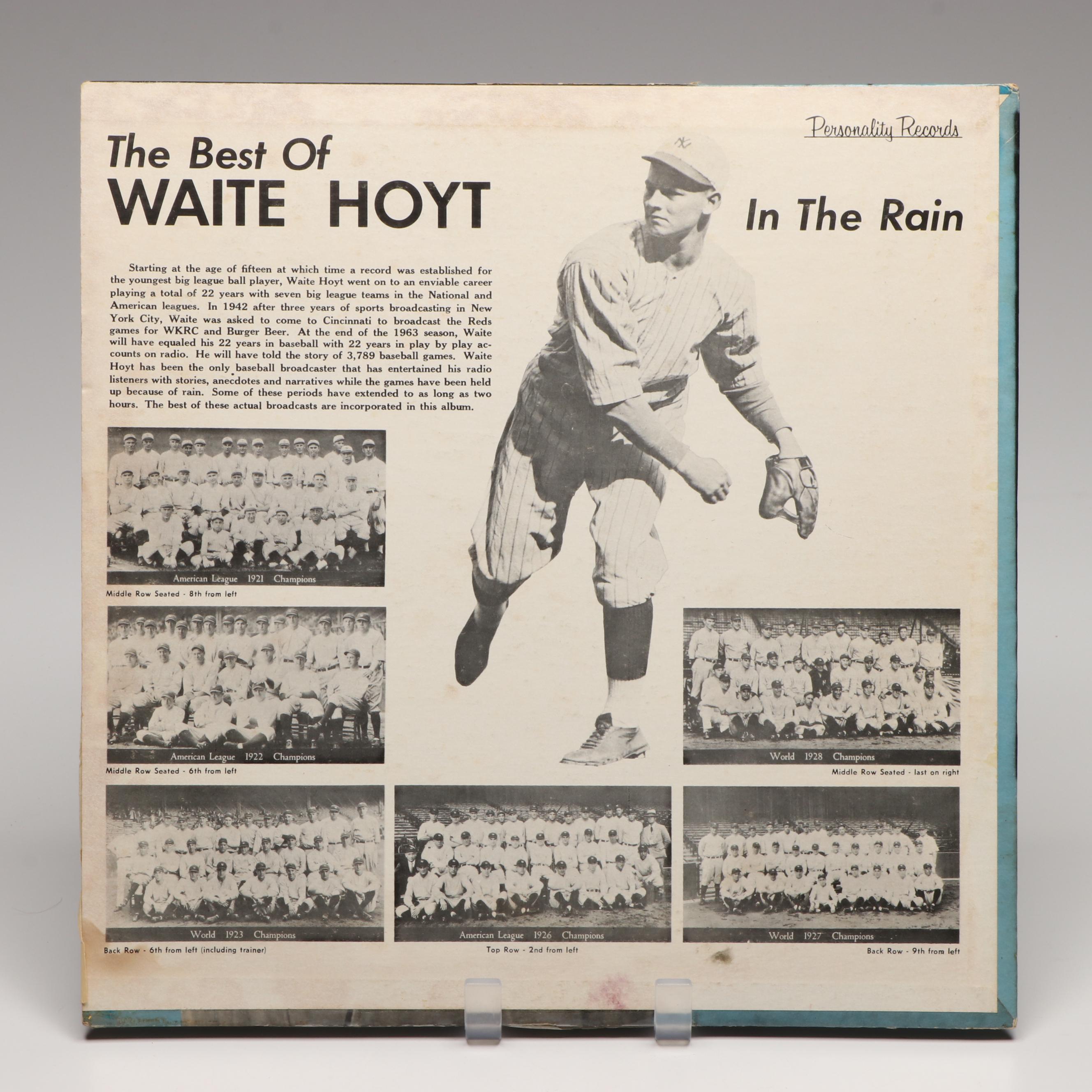 Cincinnati Reds 1975 World Championship Recording with More Vinyl Records