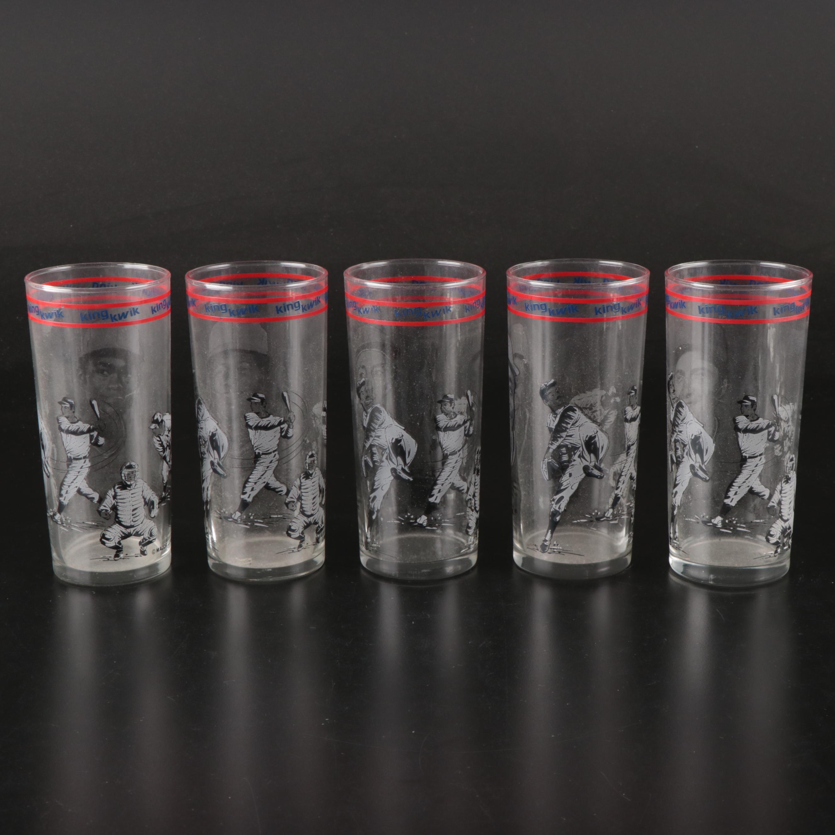Cincinnati Reds Commemorative Glass Drinkware, 1970s