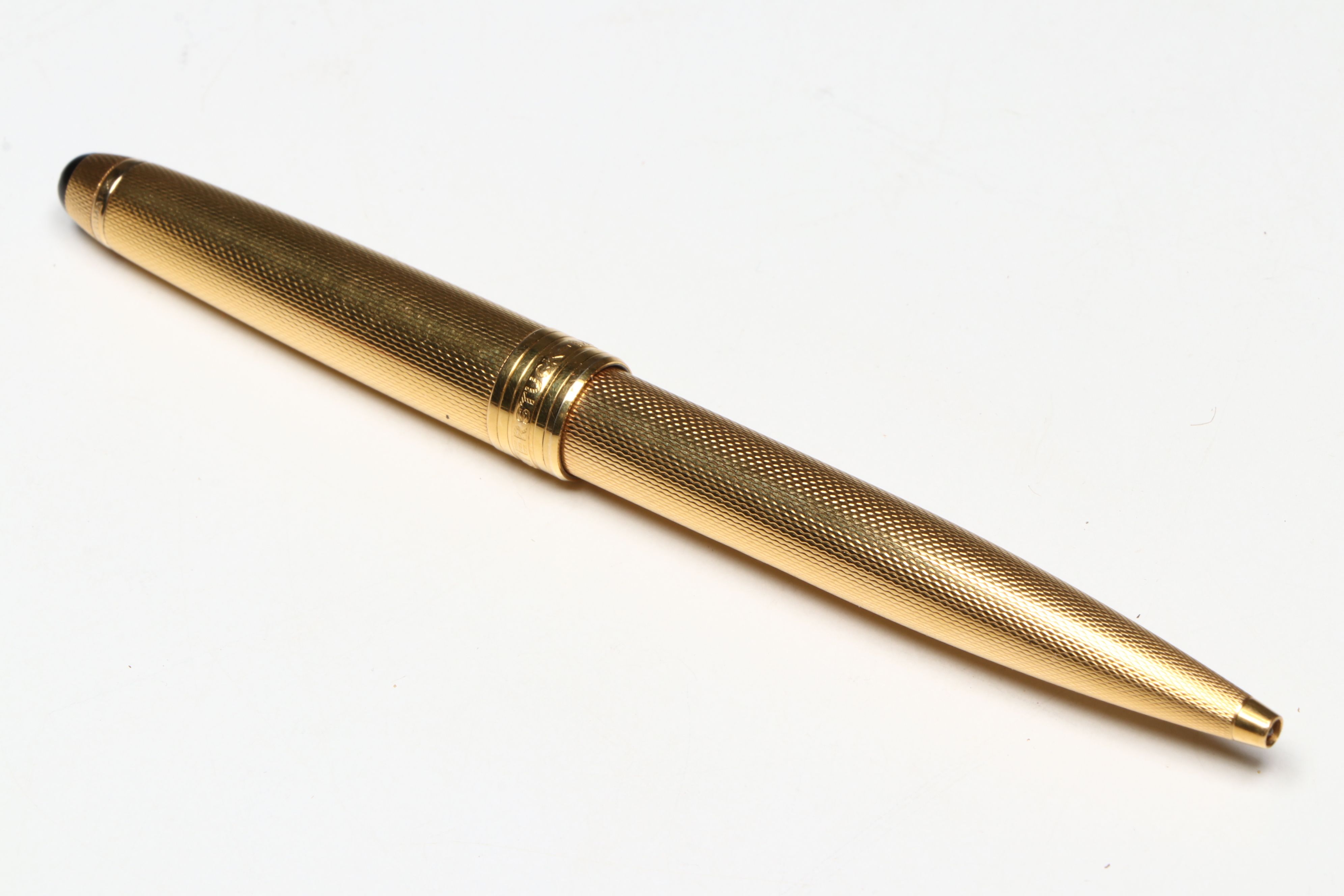 Montblanc Meisterstück "Solitaire" Gold Plate Rollerball Pen