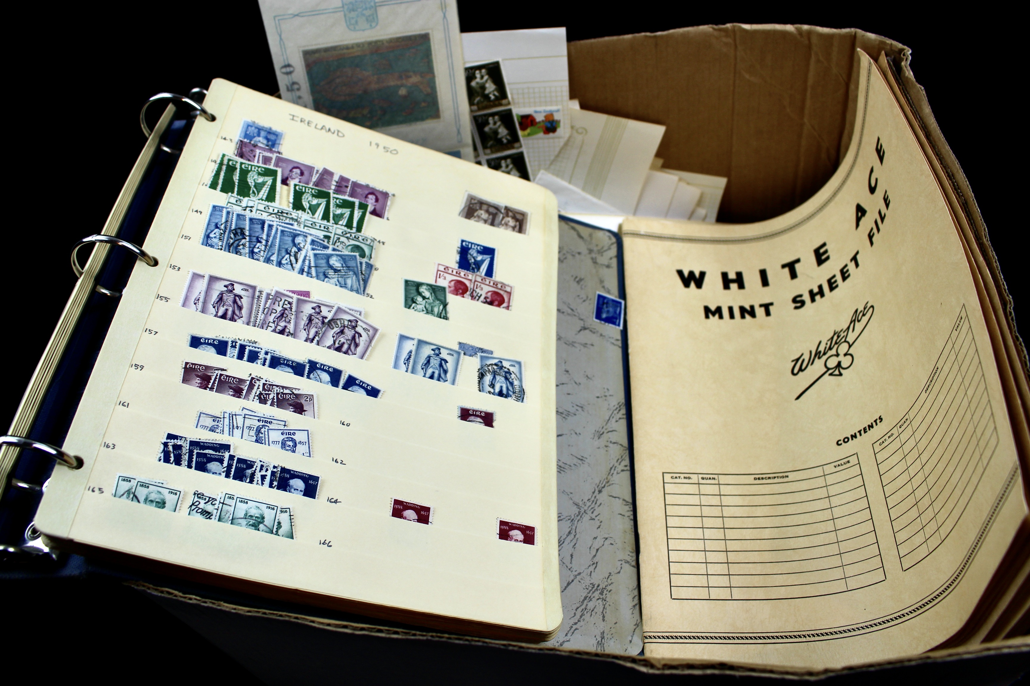 Fourteen Pounds of U.S. and Foreign Postage Stamps