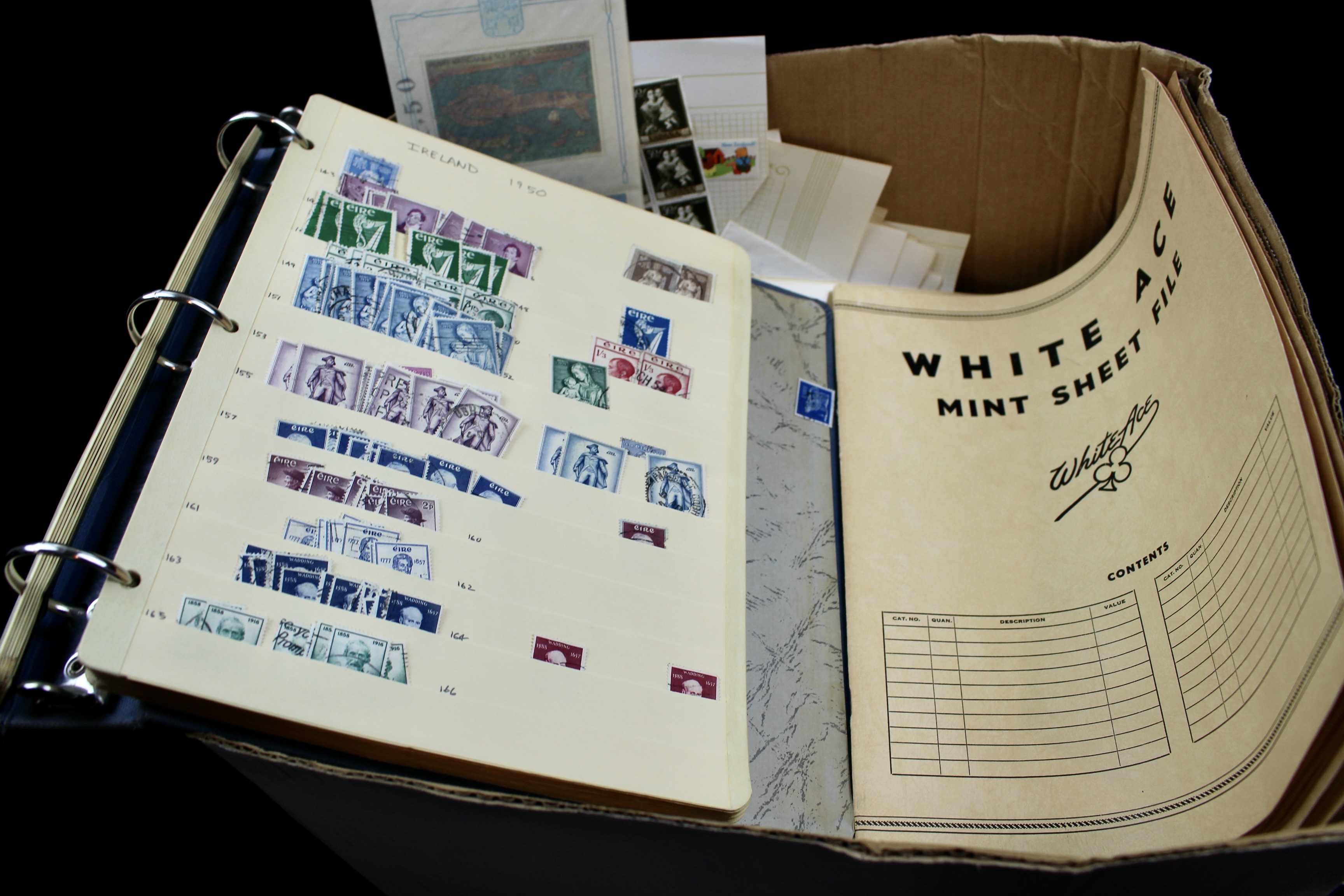 Fourteen Pounds of U.S. and Foreign Postage Stamps