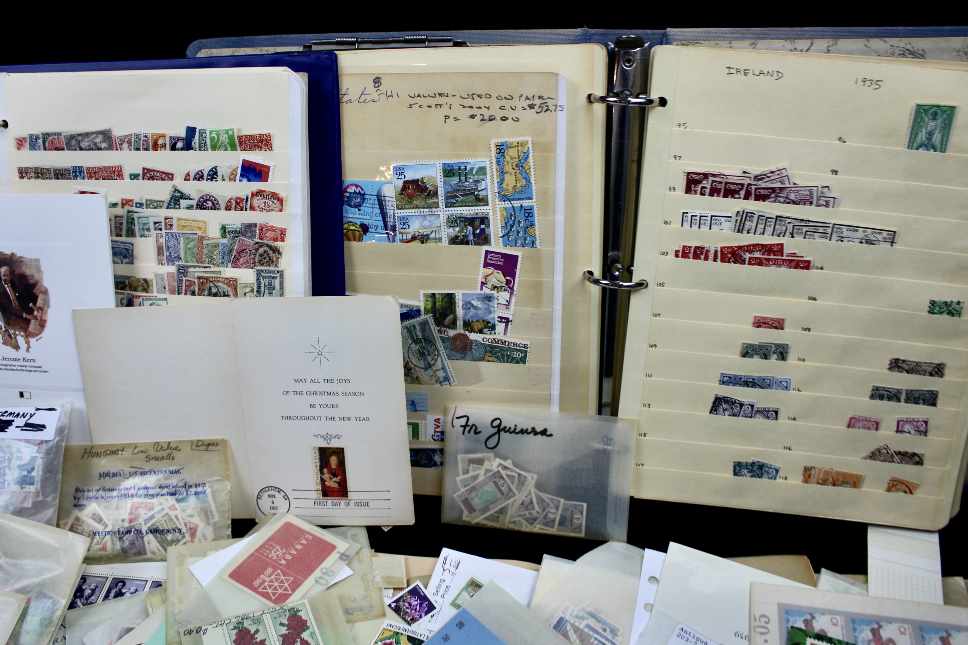 Fourteen Pounds of U.S. and Foreign Postage Stamps