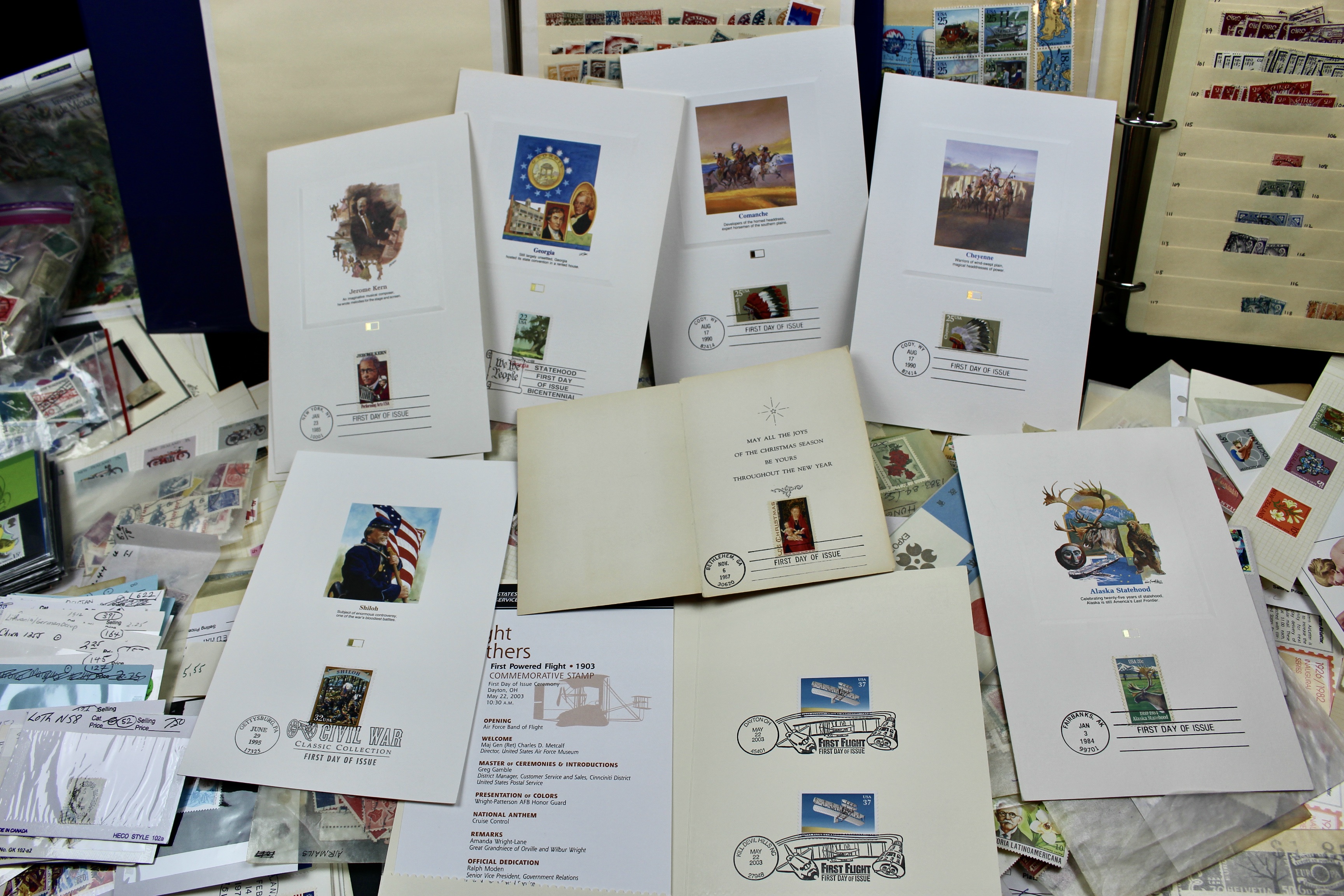 Fourteen Pounds of U.S. and Foreign Postage Stamps