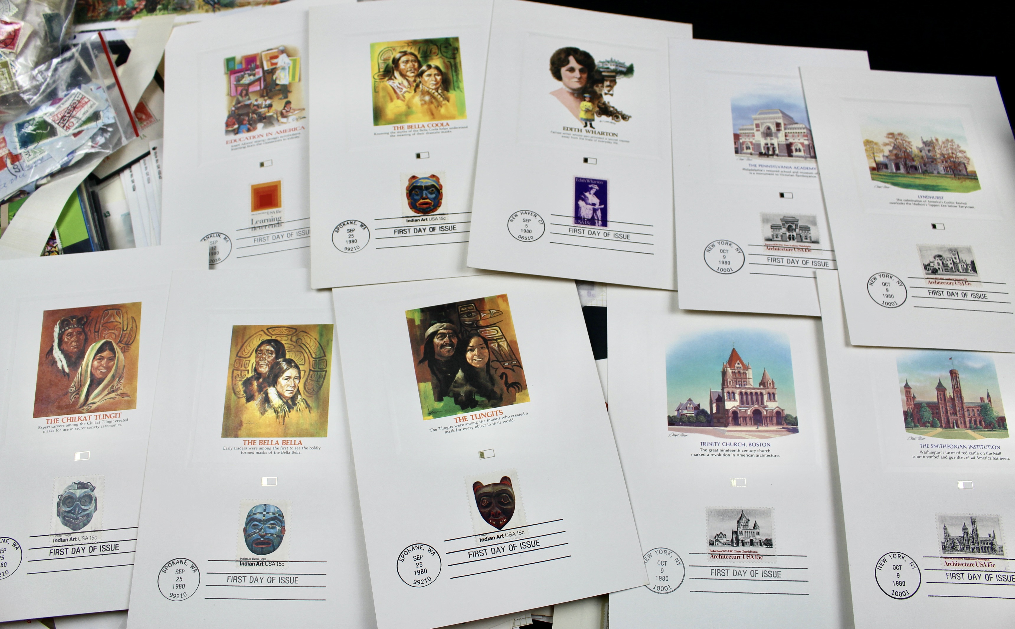 Fourteen Pounds of U.S. and Foreign Postage Stamps