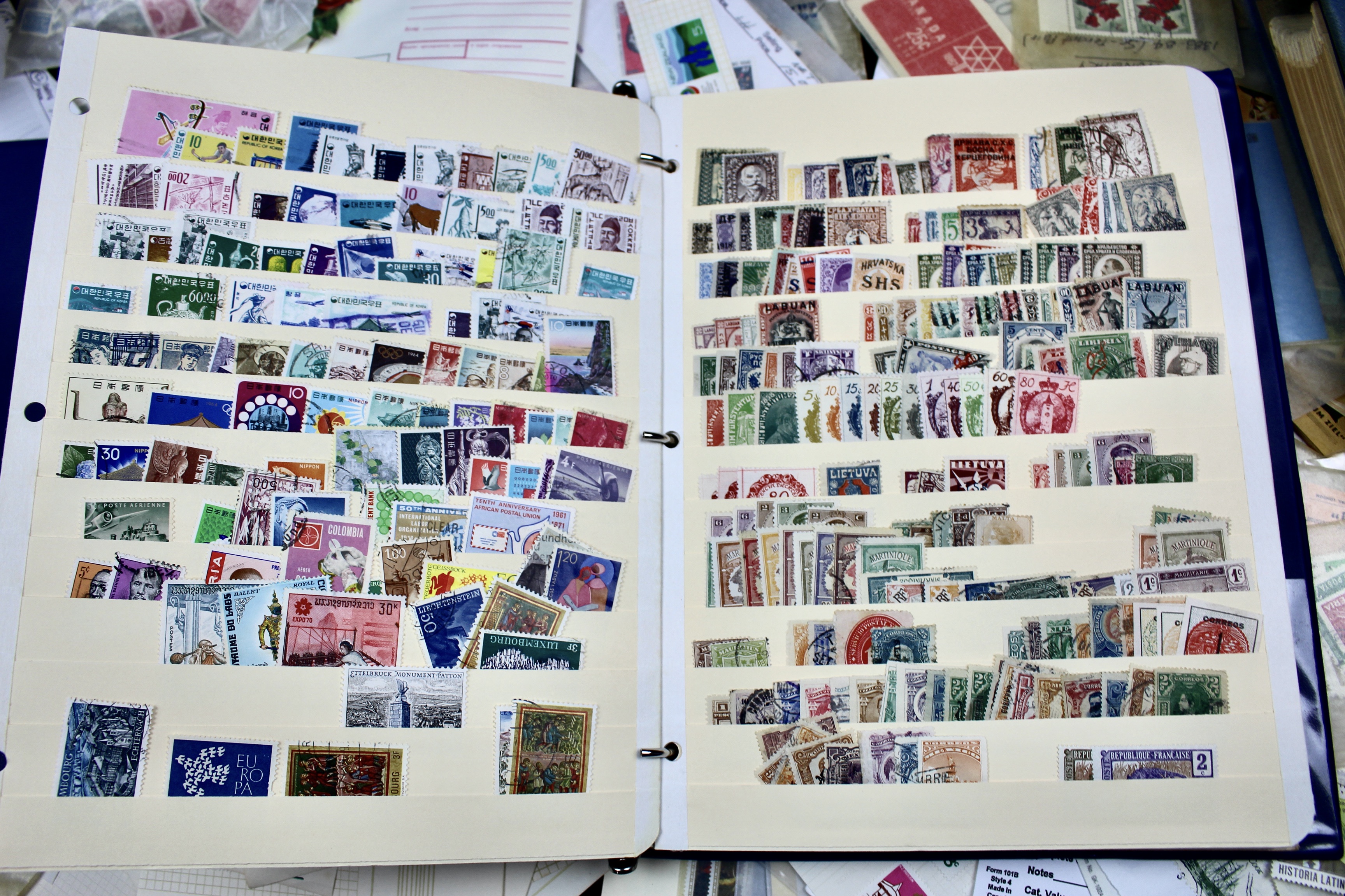 Fourteen Pounds of U.S. and Foreign Postage Stamps