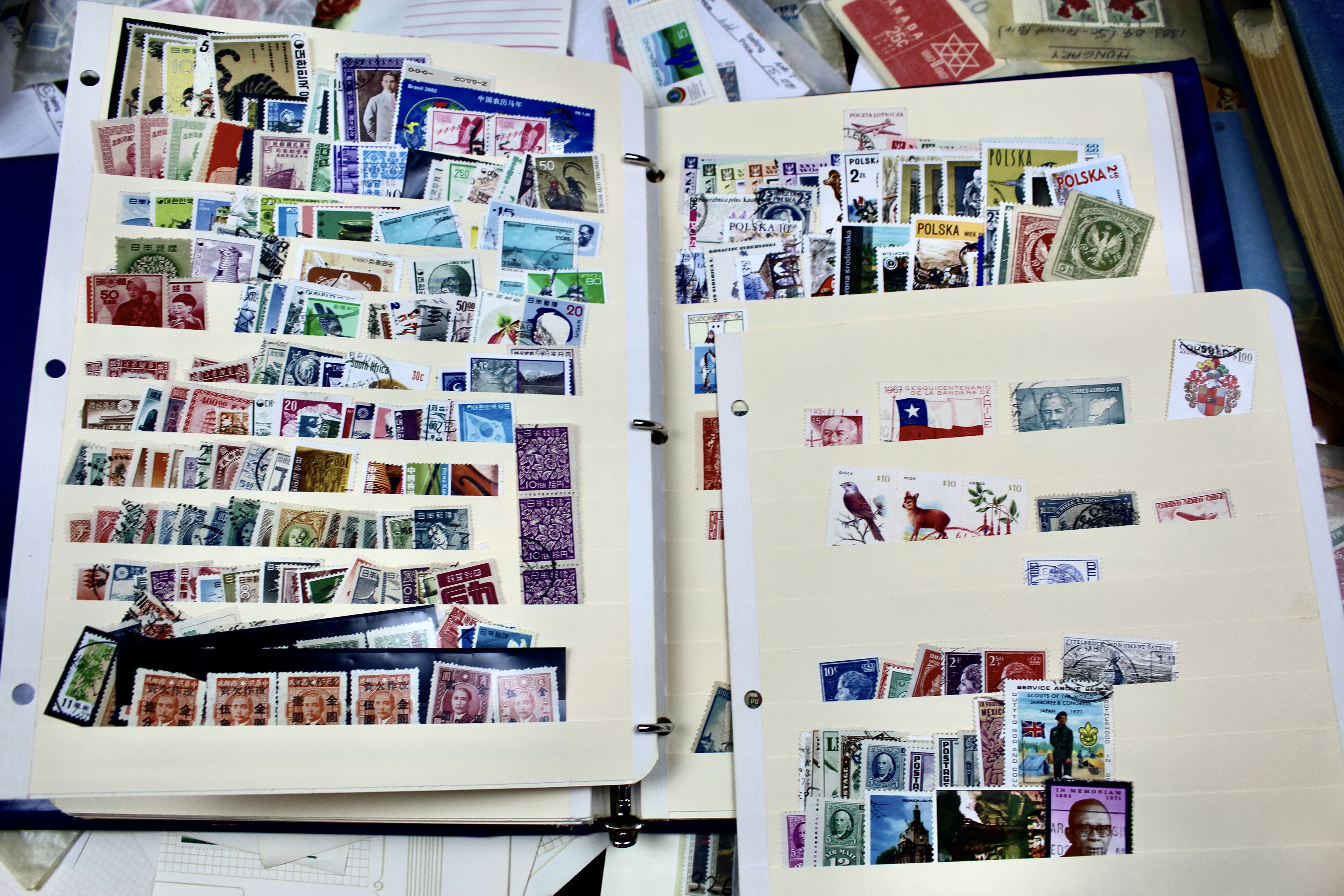 Fourteen Pounds of U.S. and Foreign Postage Stamps