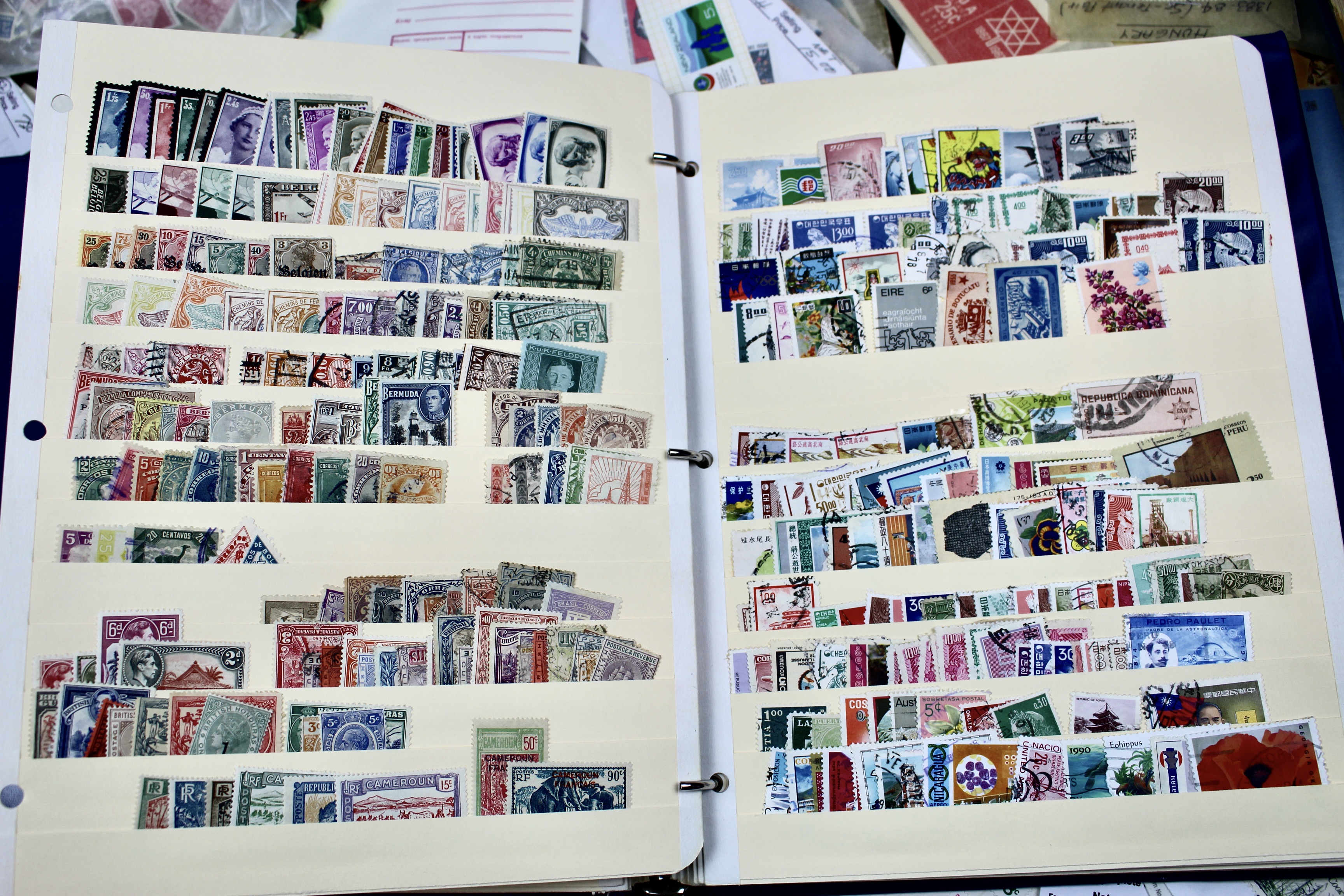 Fourteen Pounds of U.S. and Foreign Postage Stamps
