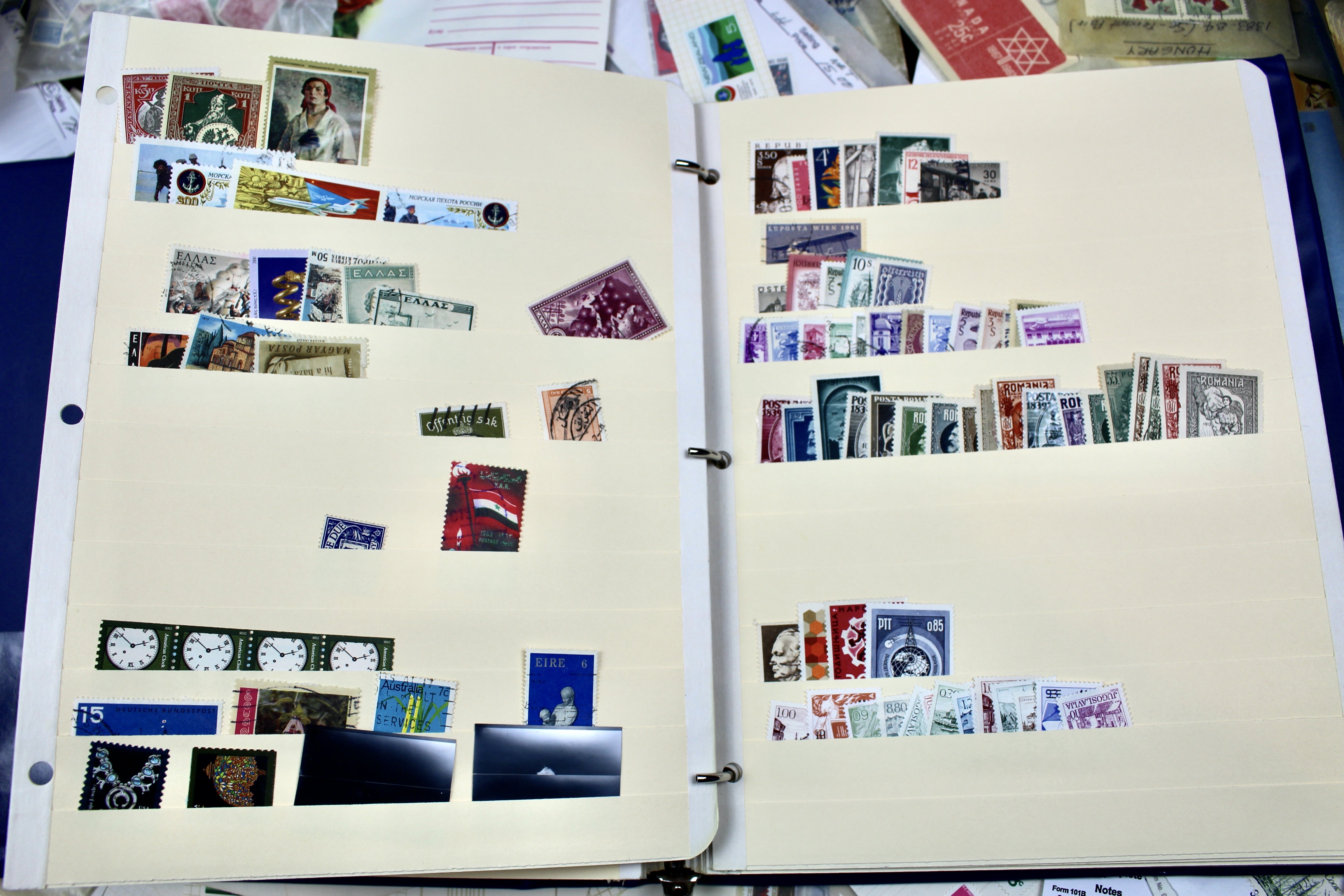 Fourteen Pounds of U.S. and Foreign Postage Stamps