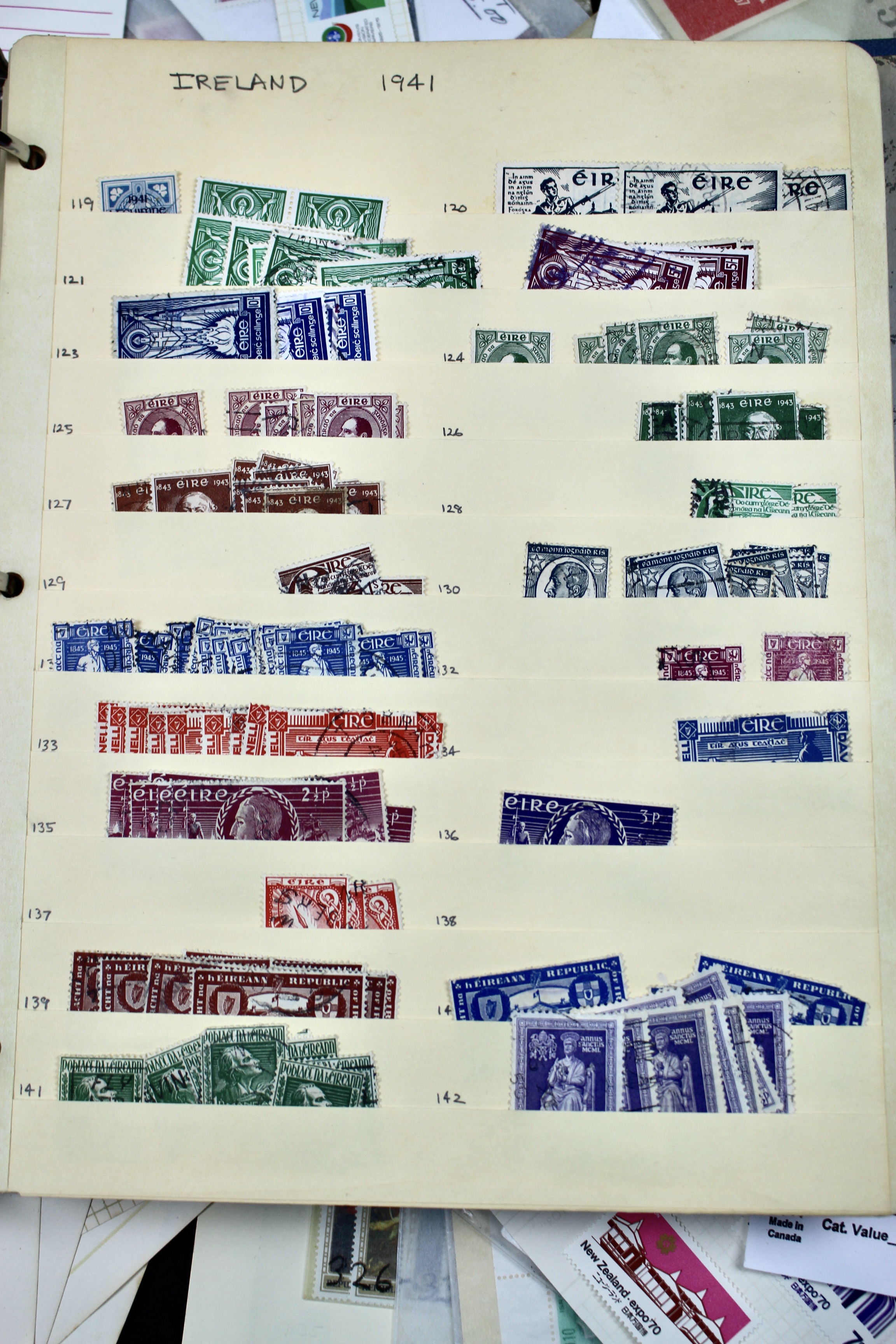 Fourteen Pounds of U.S. and Foreign Postage Stamps