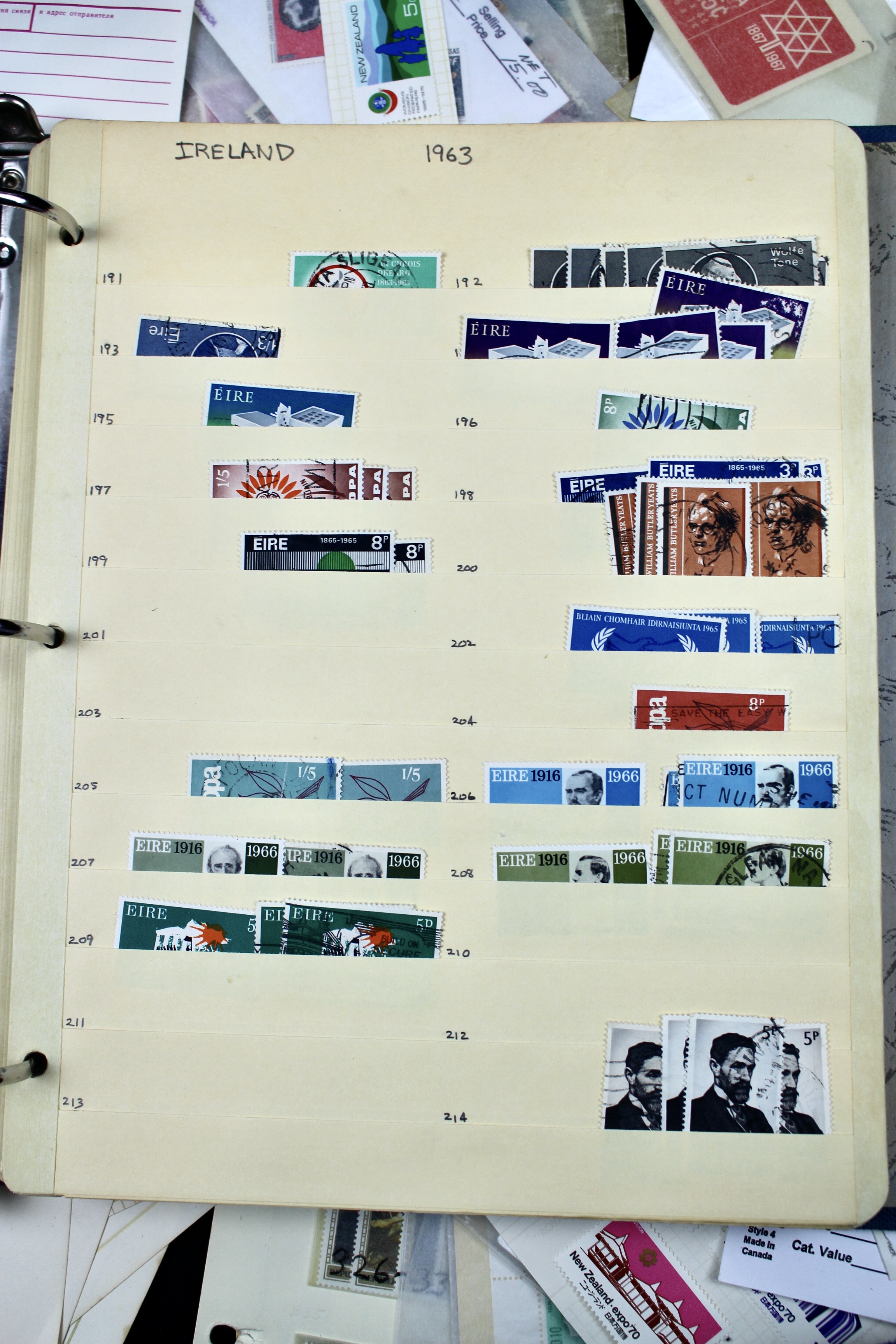 Fourteen Pounds of U.S. and Foreign Postage Stamps