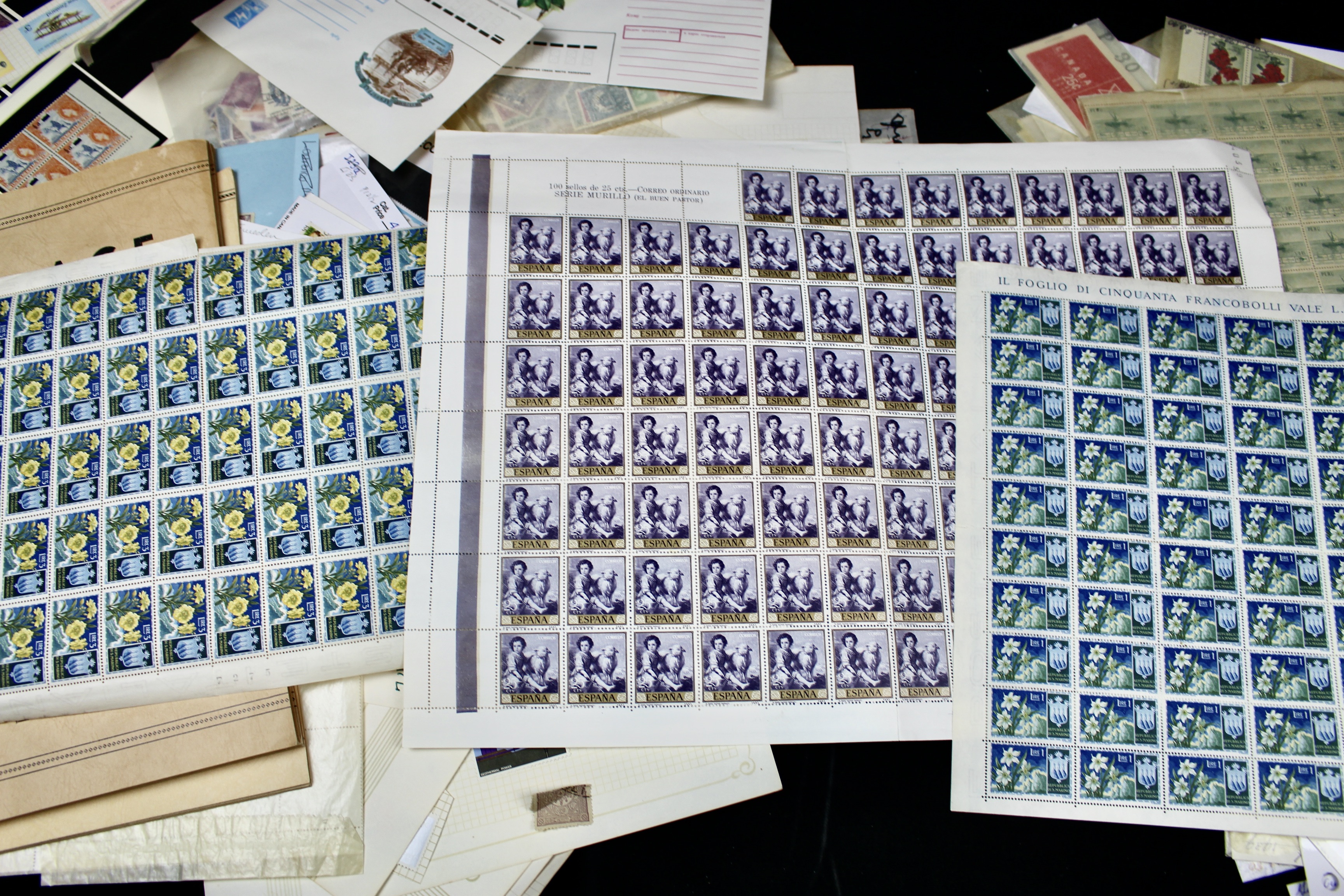 Fourteen Pounds of U.S. and Foreign Postage Stamps