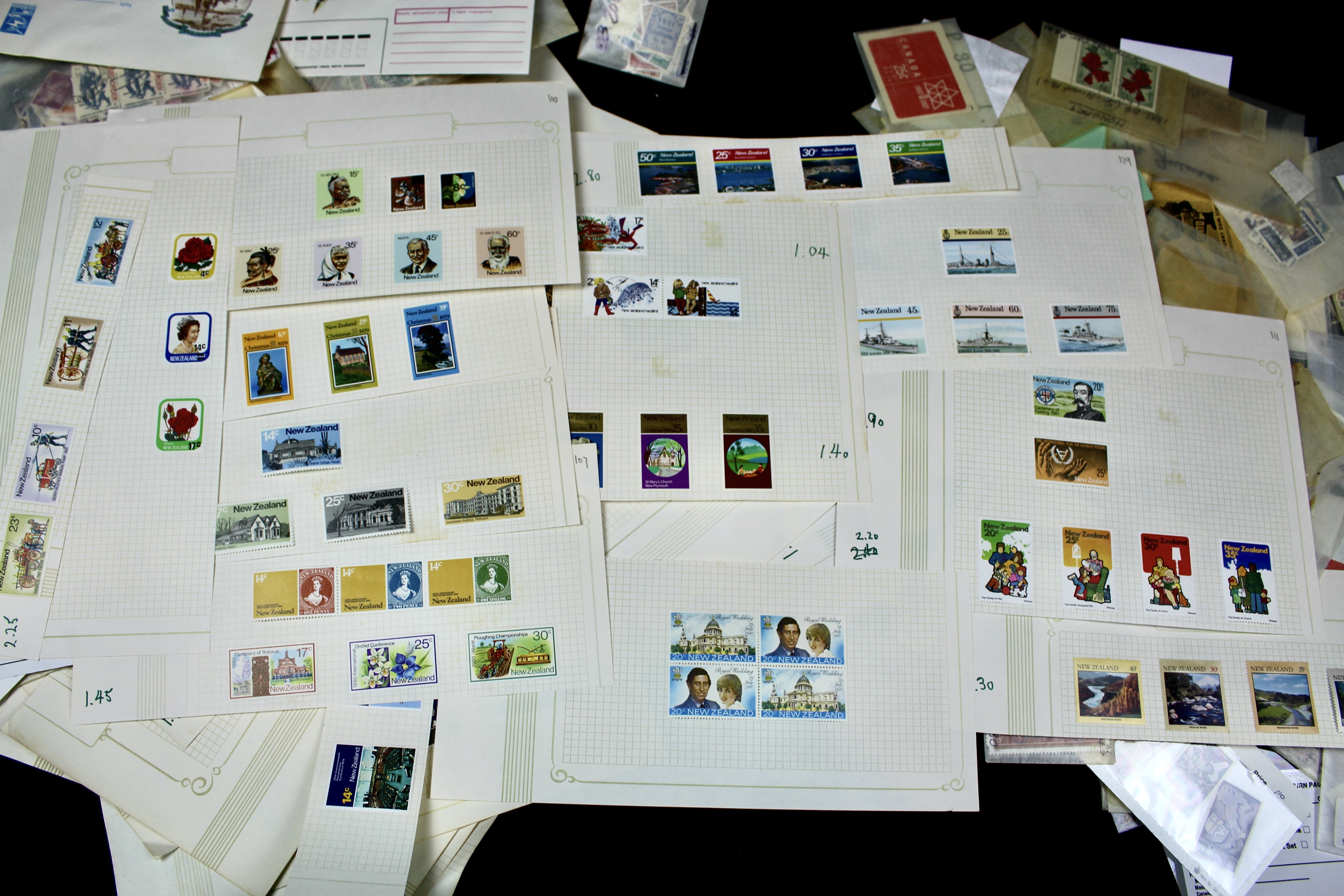 Fourteen Pounds of U.S. and Foreign Postage Stamps