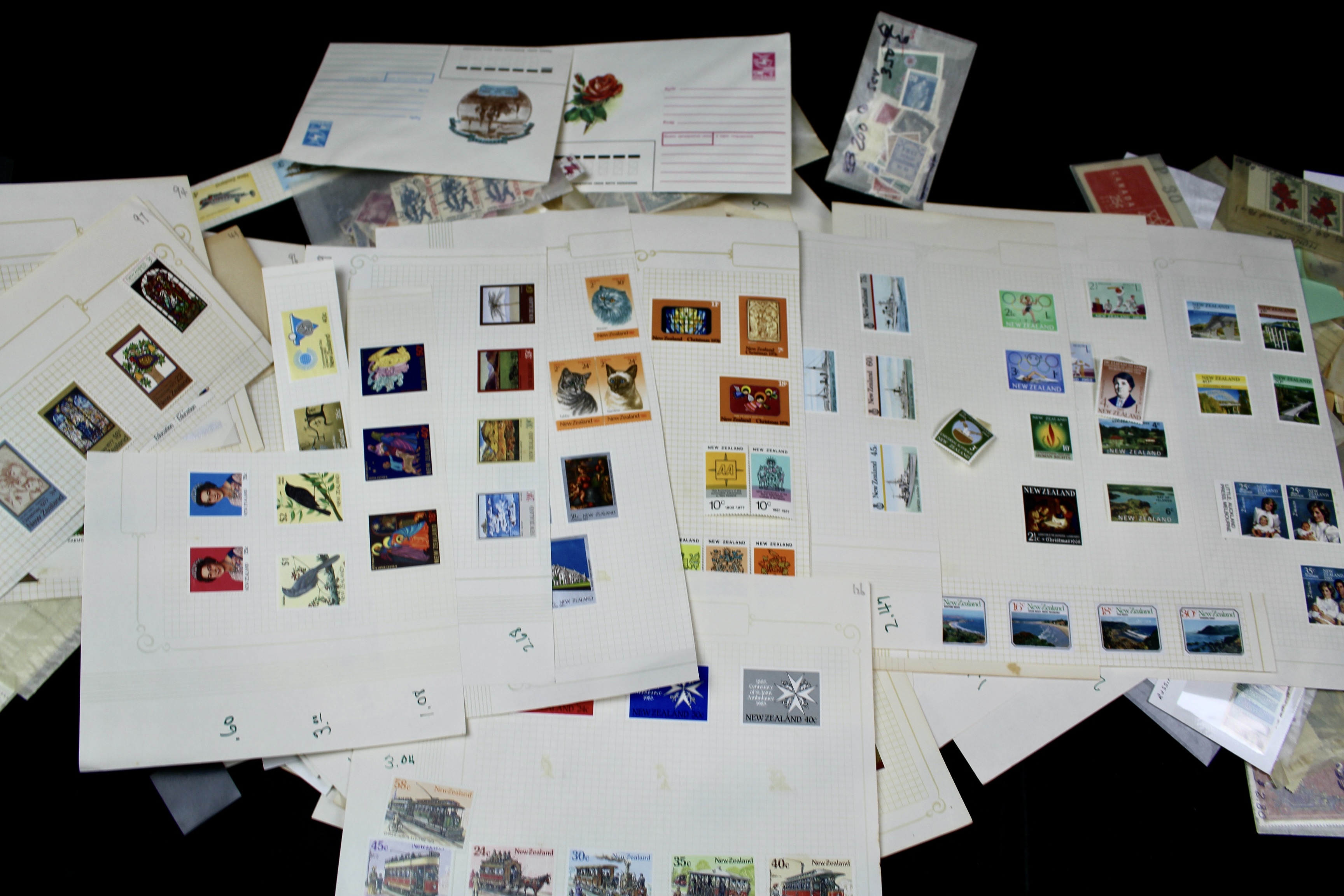 Fourteen Pounds of U.S. and Foreign Postage Stamps